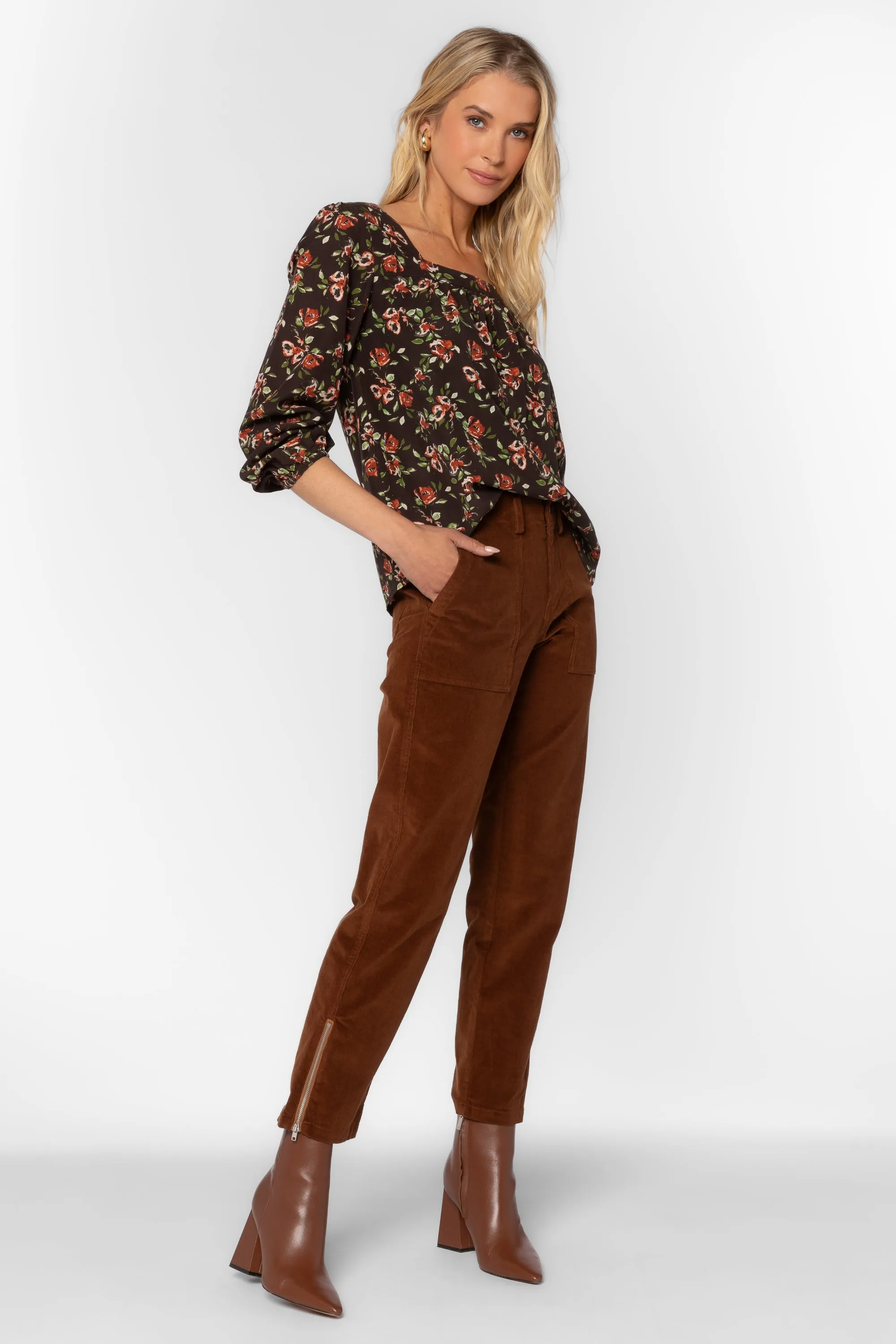 Sela Watercolor Blossom Top sold by Velvet Heart product image thumbnail 2