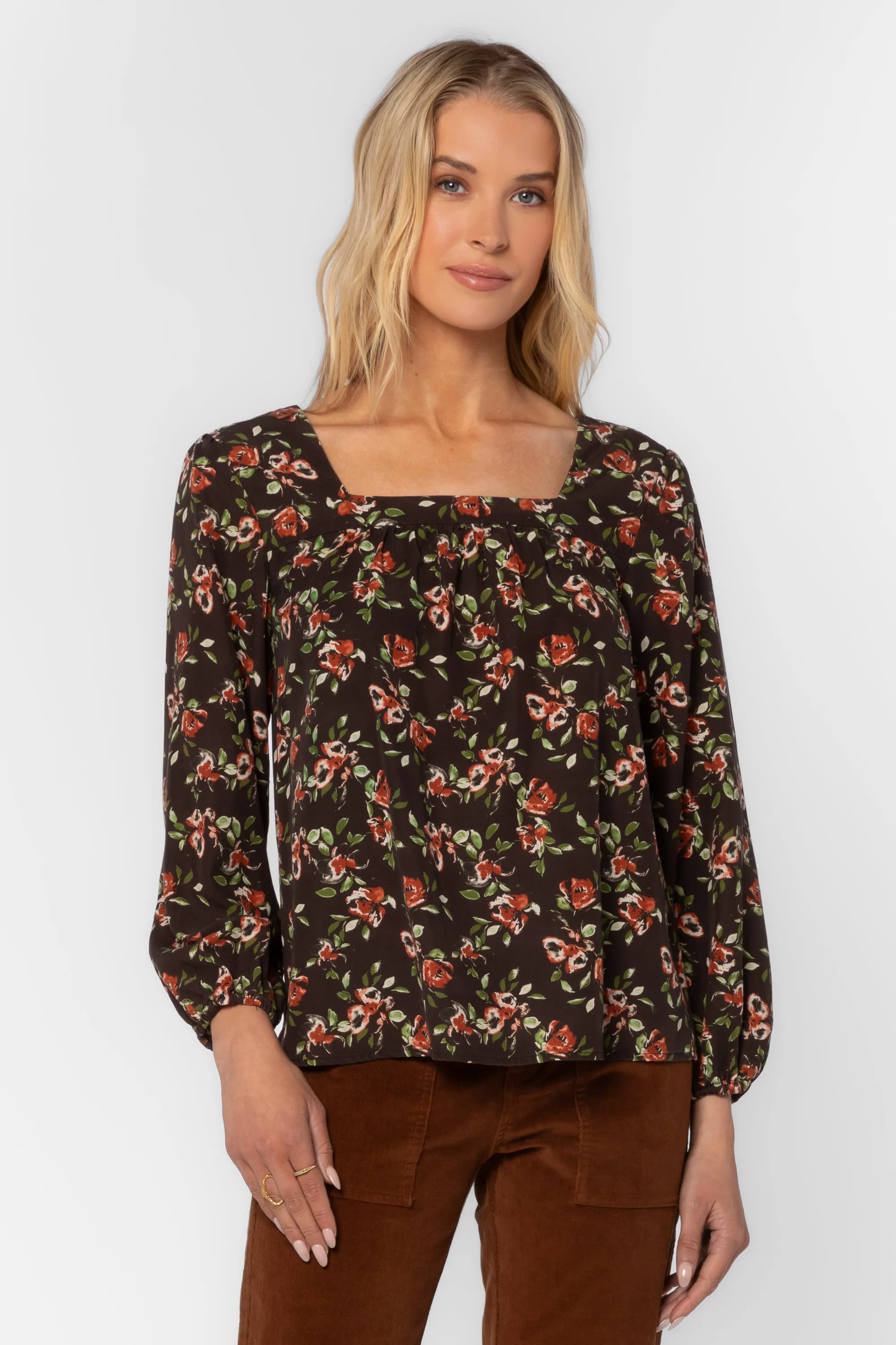 Sela Watercolor Blossom Top sold by Velvet Heart product image thumbnail 3