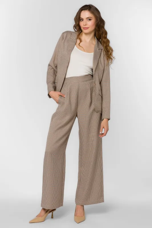 Jupiter Jazzy Houndstooth Pants sold by Velvet Heart