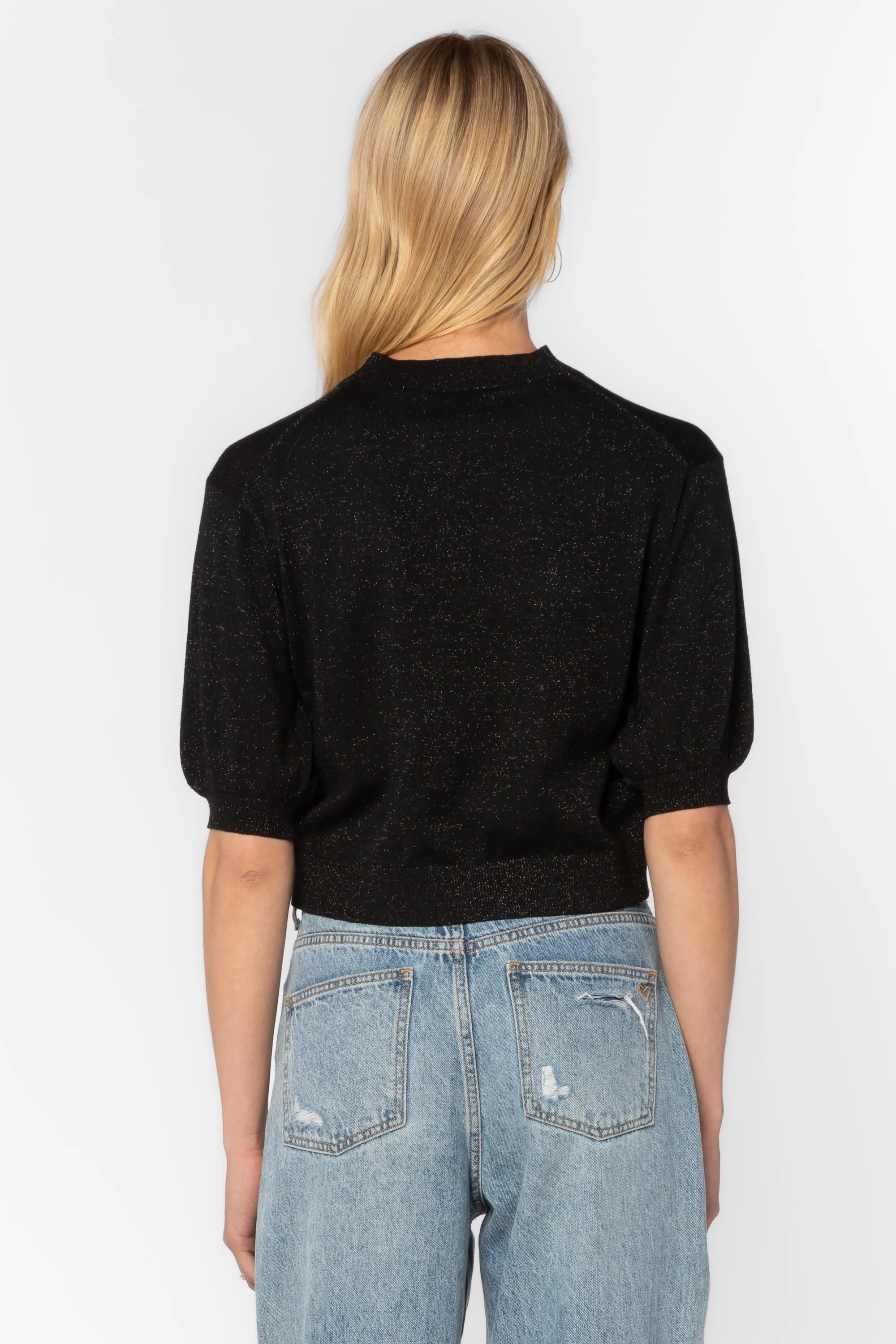 Fendy Black Metallic Sweater sold by Velvet Heart product image thumbnail 4