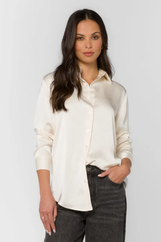 Adelynn Winter White Shirt sold by Velvet Heart