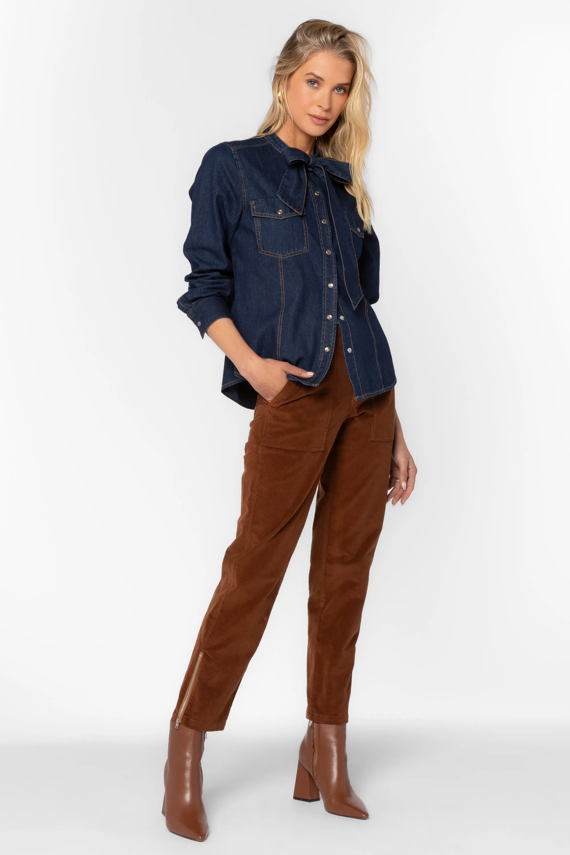 Trixie Raw Blue Shirt sold by Velvet Heart product image thumbnail 3