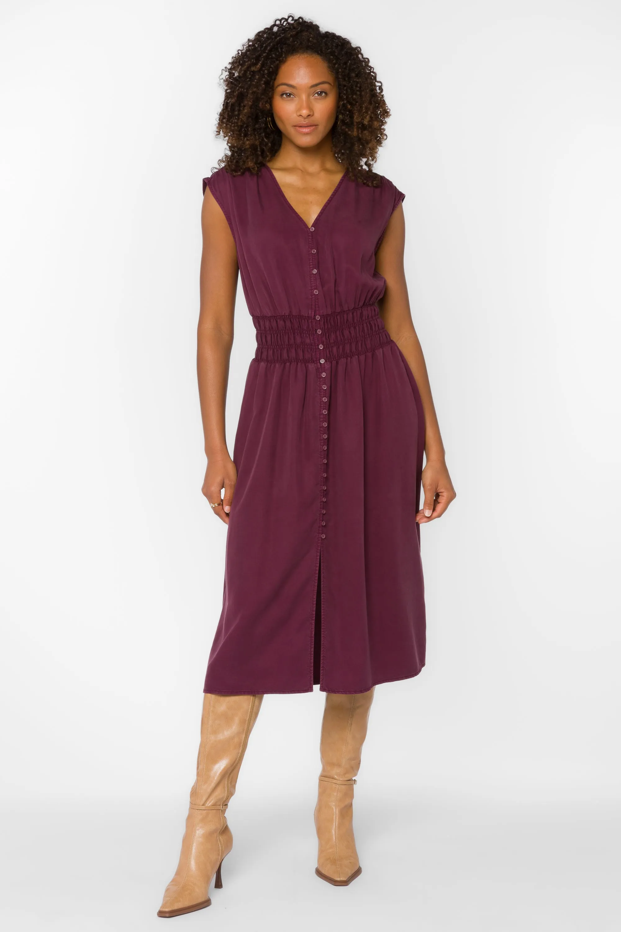 Persa Malbec Dress sold by Velvet Heart product image thumbnail 2