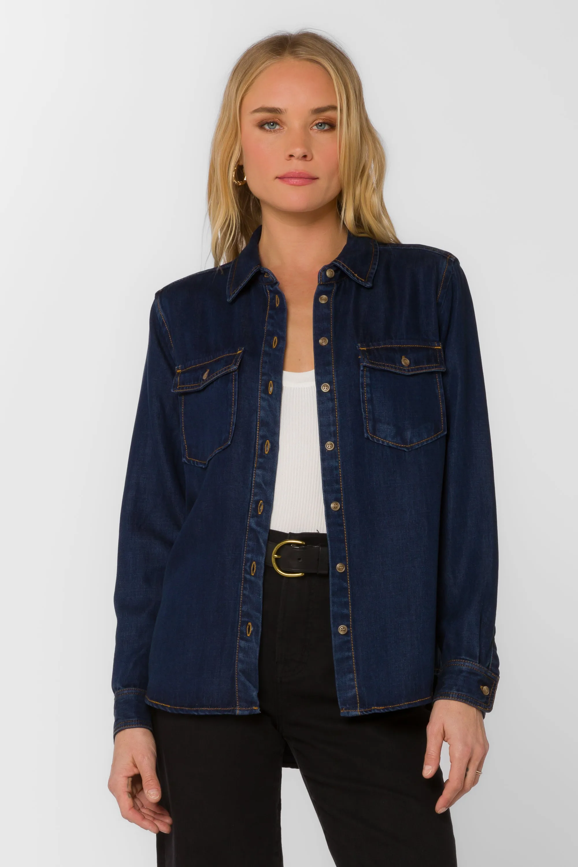 William Raw Blue Shirt sold by Velvet Heart product image thumbnail 3