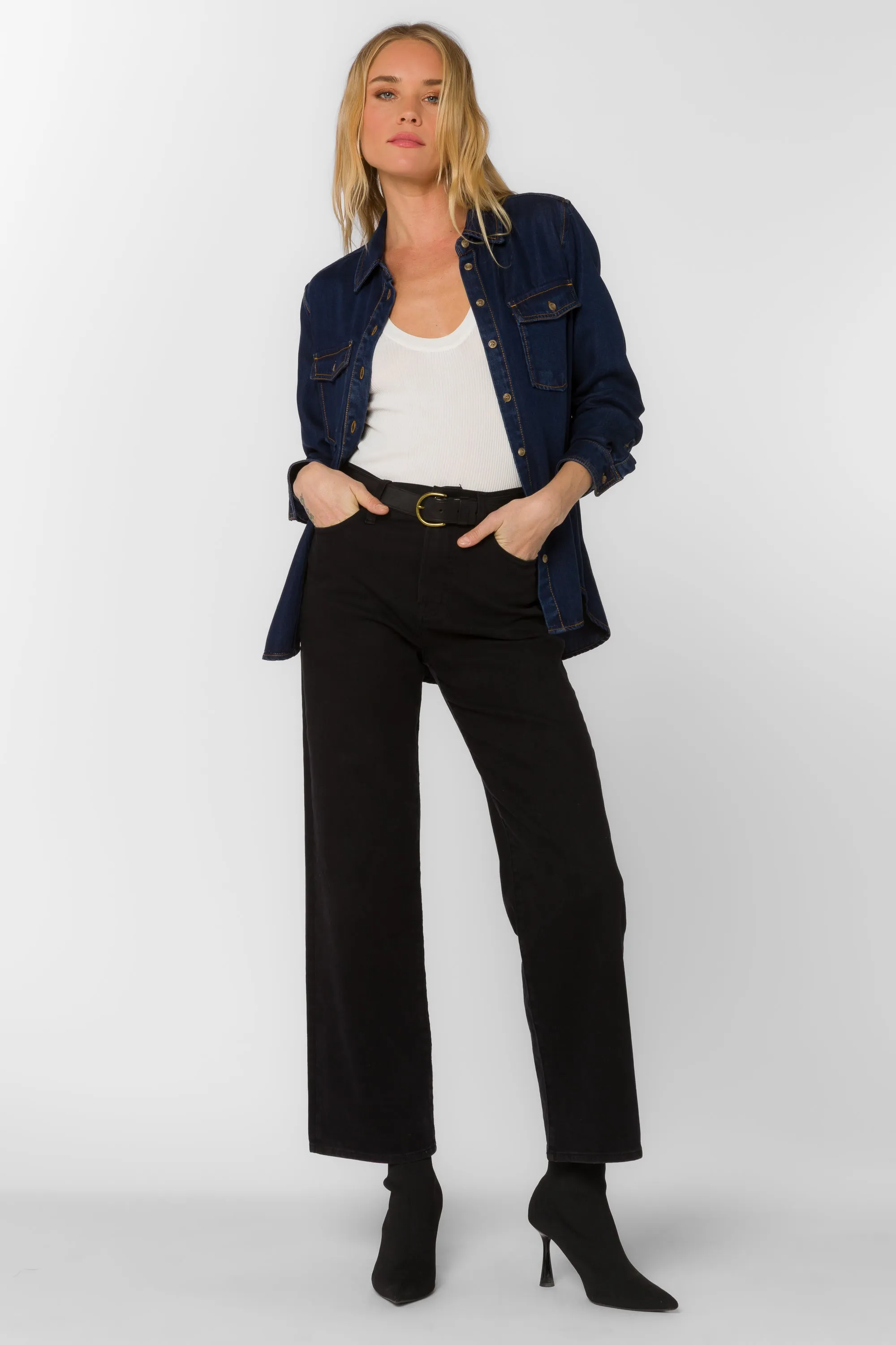 William Raw Blue Shirt sold by Velvet Heart product image thumbnail 2