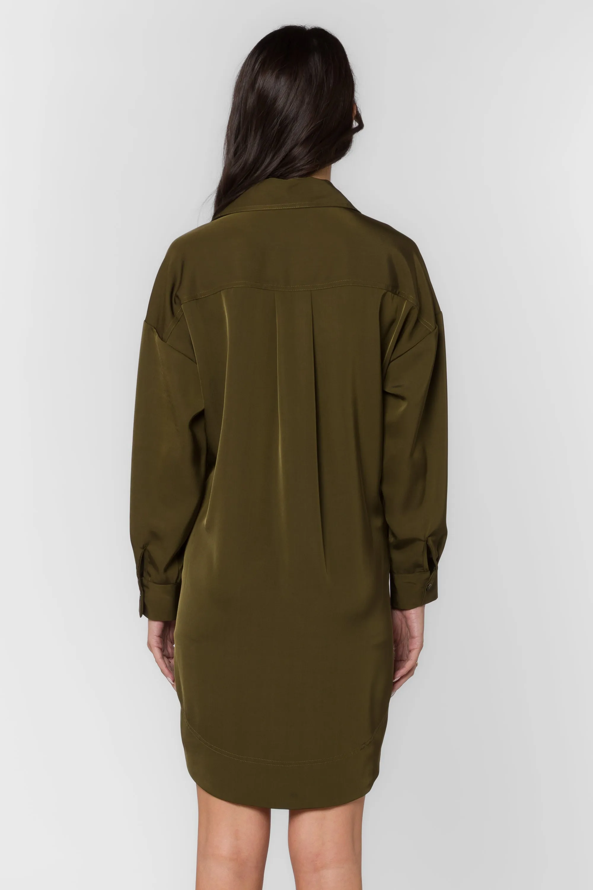 Sabrina Olive Dress sold by Velvet Heart product image thumbnail 4