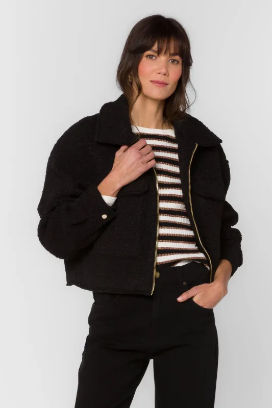 Galinda Black Jacket sold by Velvet Heart