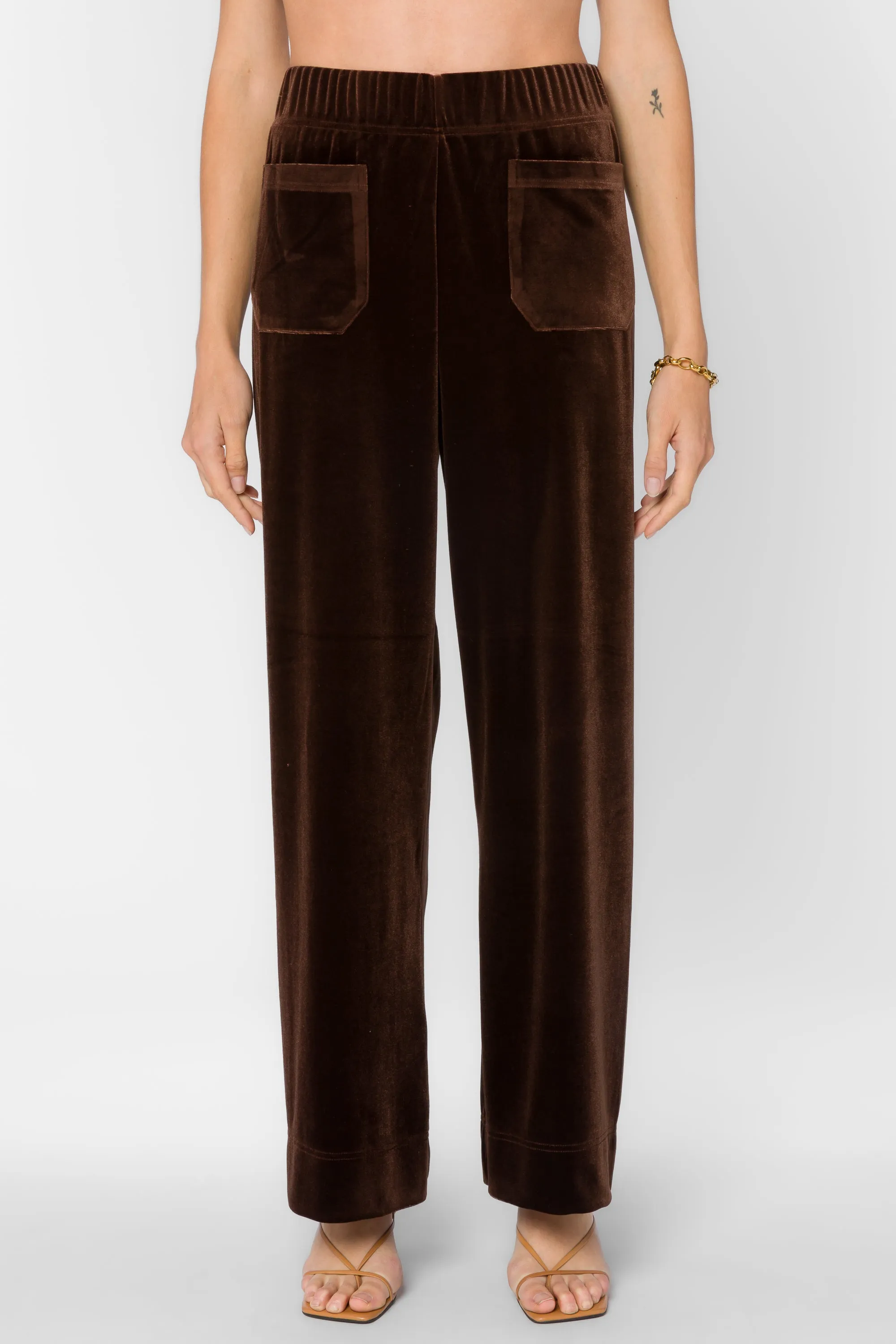 Bates Velvet Brown Pants sold by Velvet Heart product image thumbnail 2
