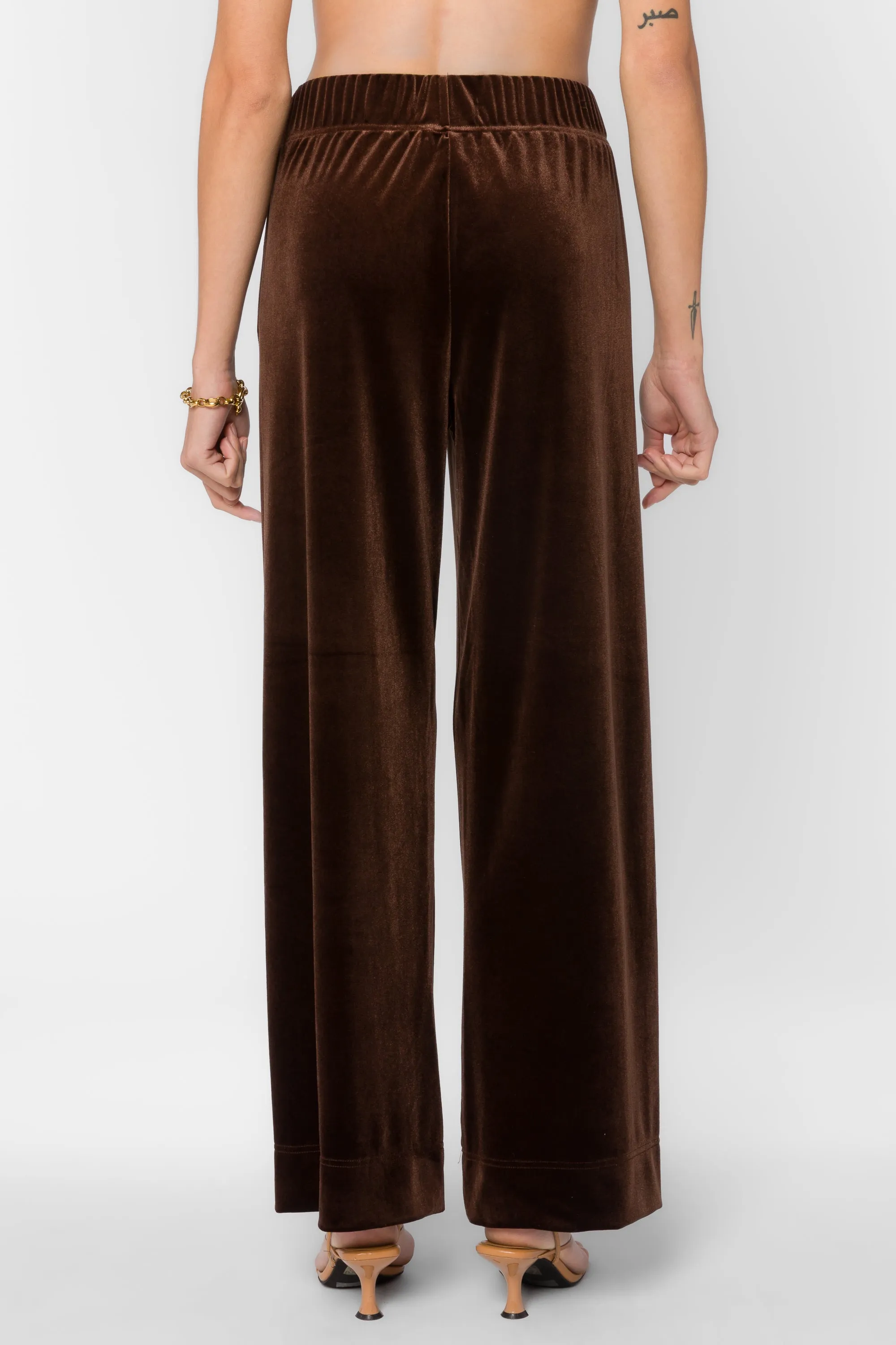 Bates Velvet Brown Pants sold by Velvet Heart product image thumbnail 4