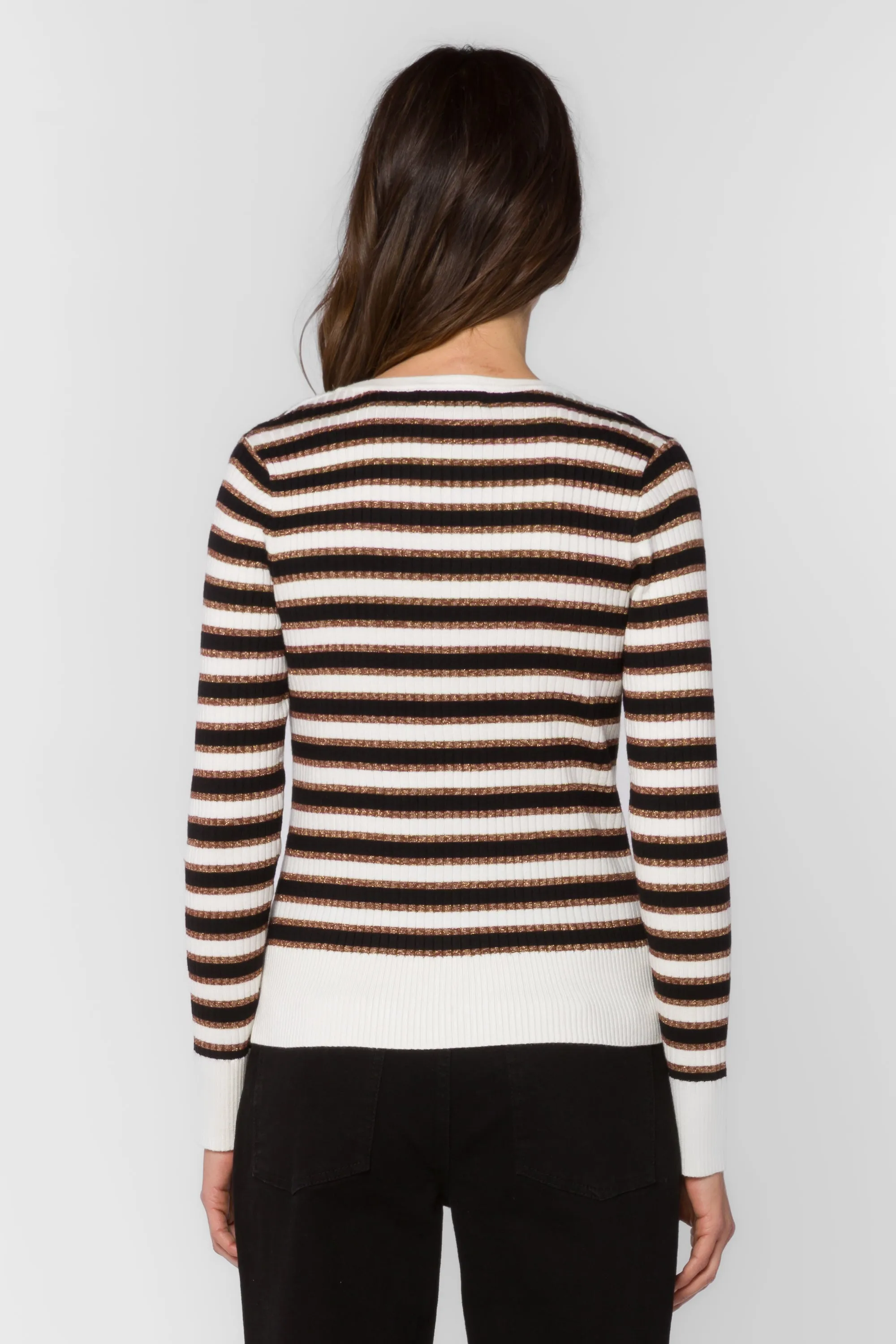 Janiyah Golden Stripe Top sold by Velvet Heart product image thumbnail 4