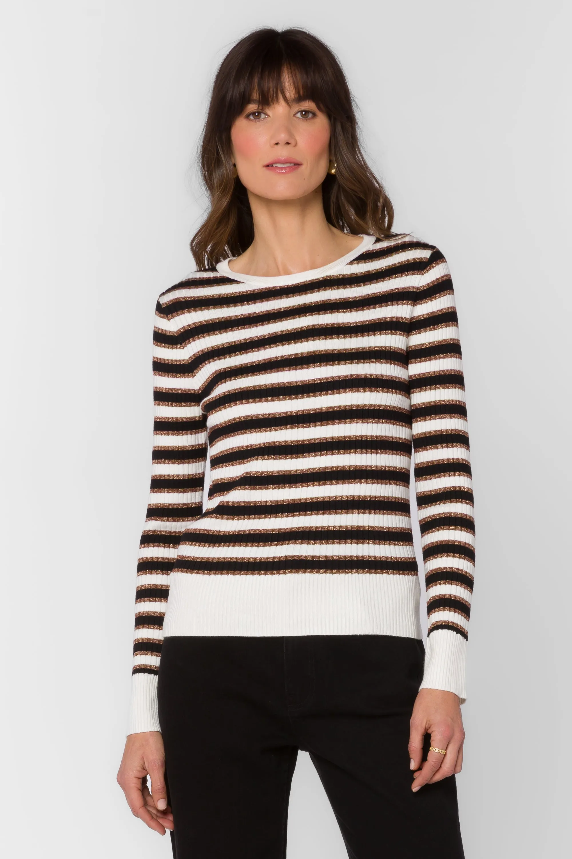 Janiyah Golden Stripe Top sold by Velvet Heart product image thumbnail 3