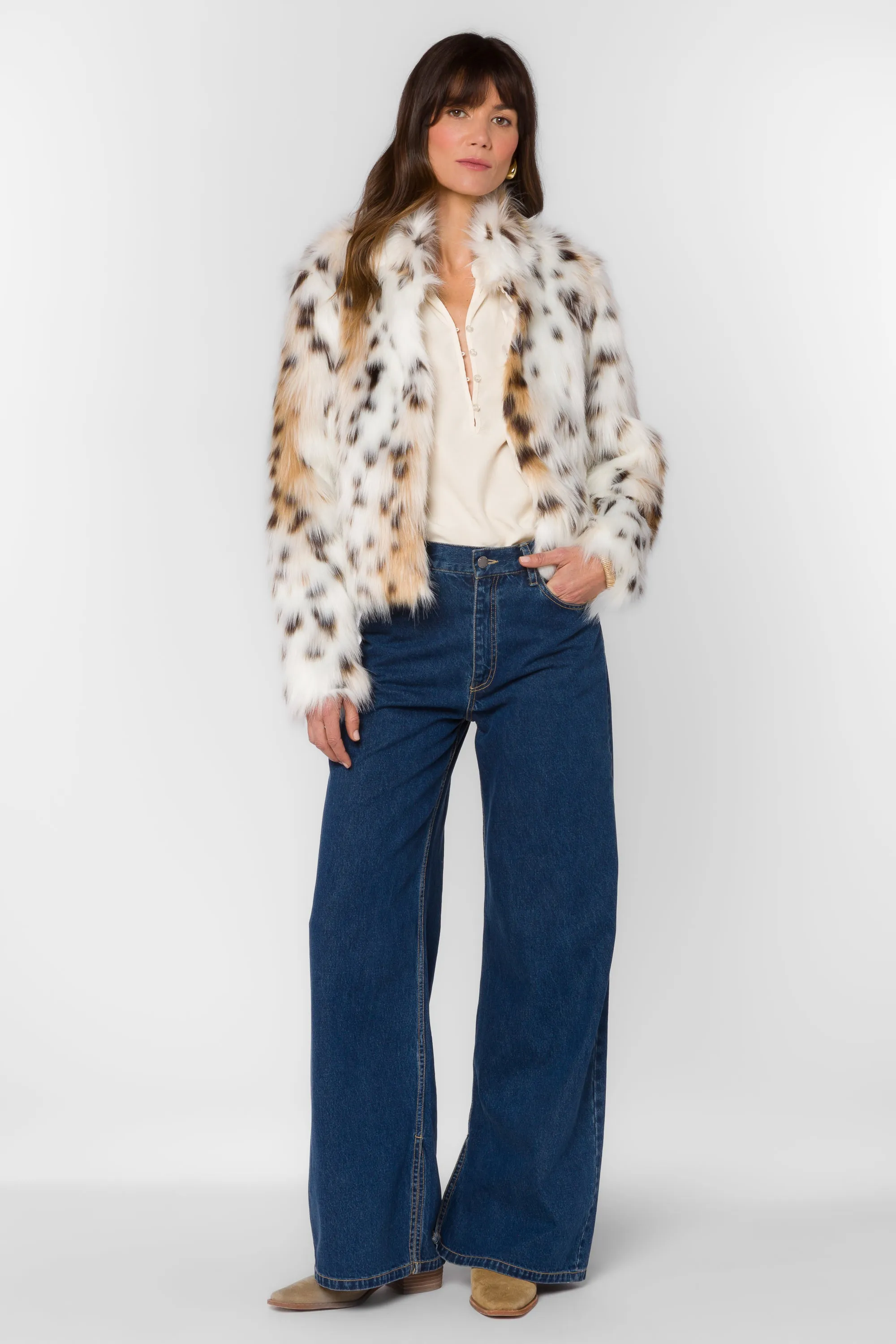 Avril Leopard Jacket sold by Velvet Heart product image thumbnail 3