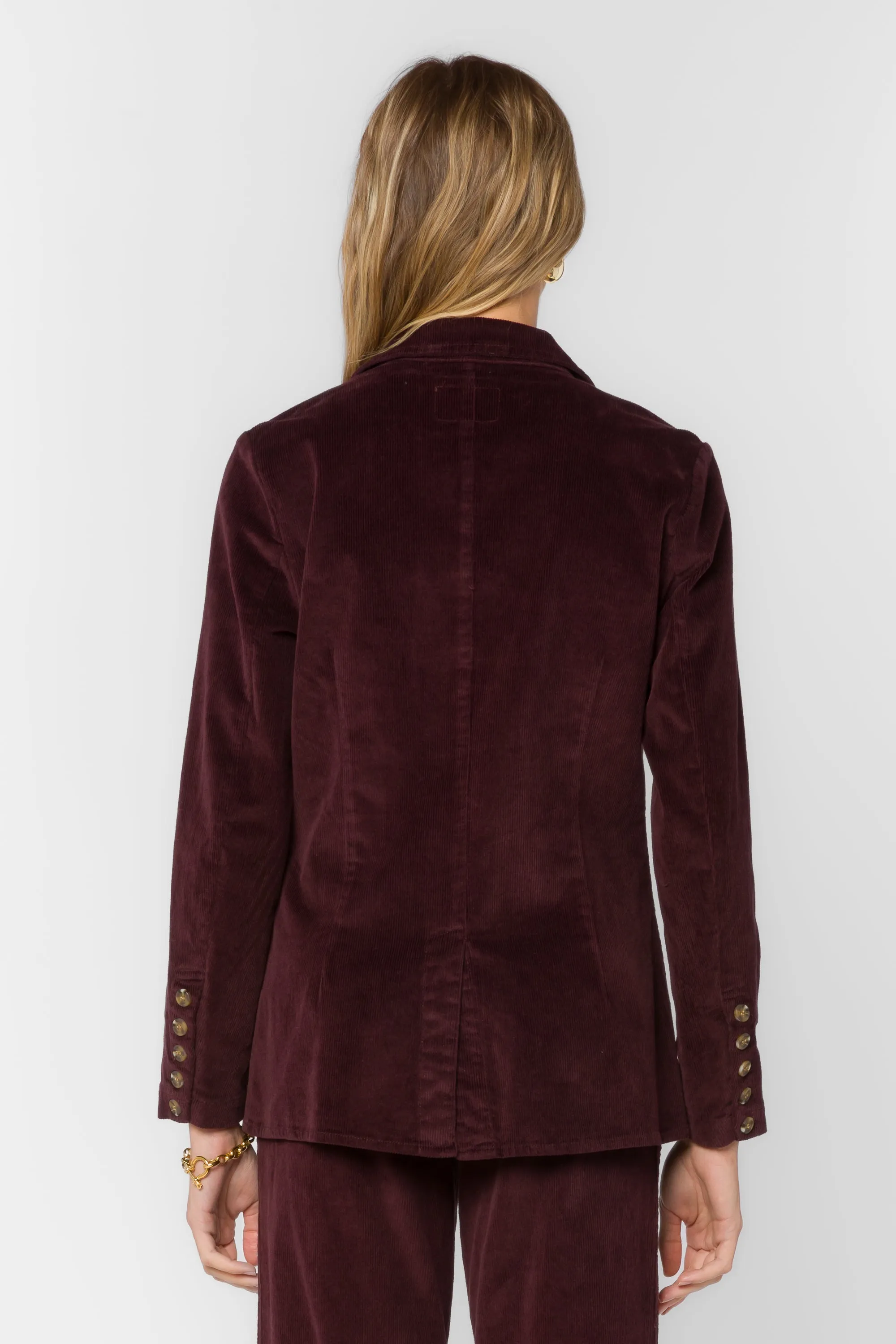 Patty Deep Plum Blazer sold by Velvet Heart product image thumbnail 5