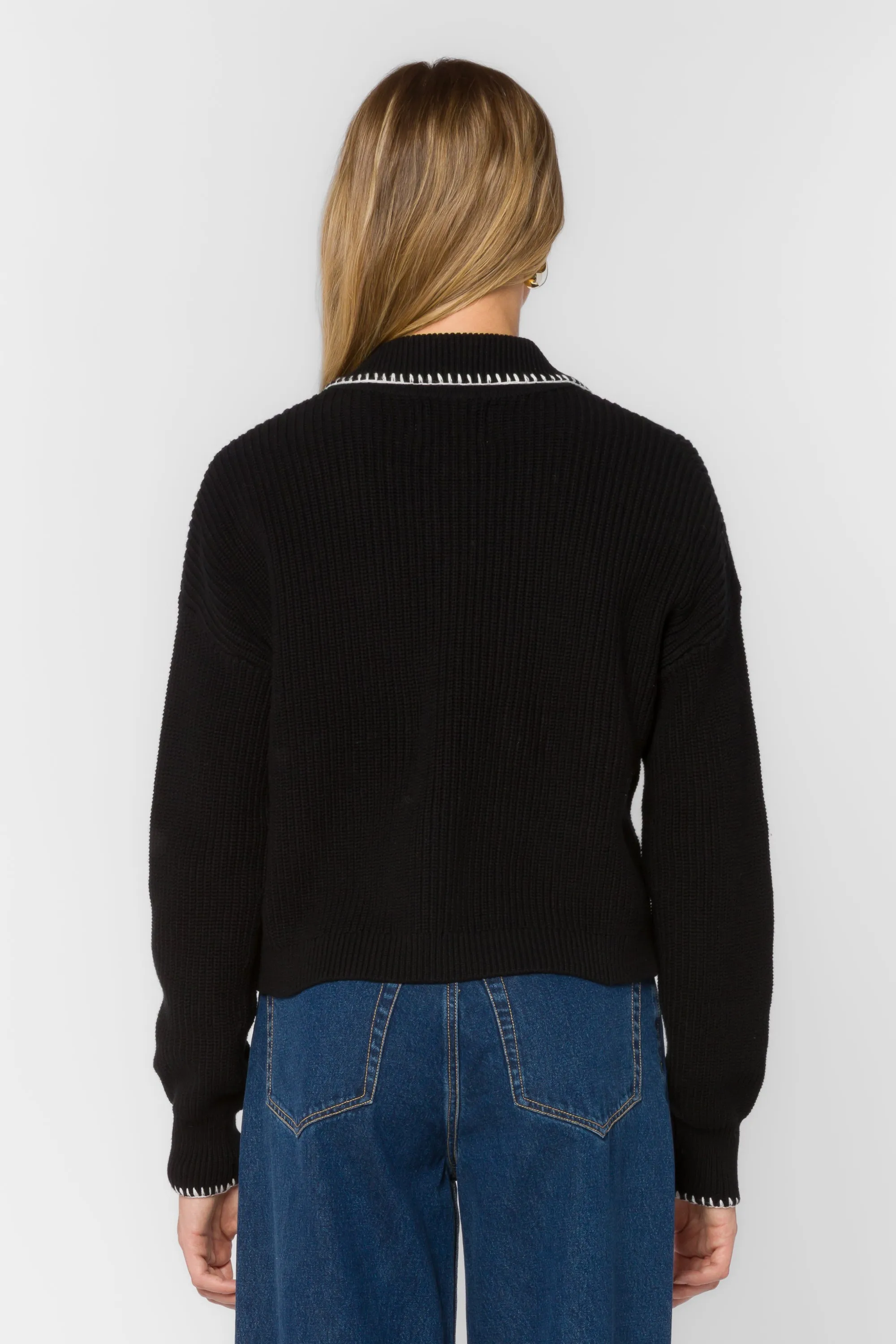 Brantley Black Cardigan sold by Velvet Heart product image thumbnail 4