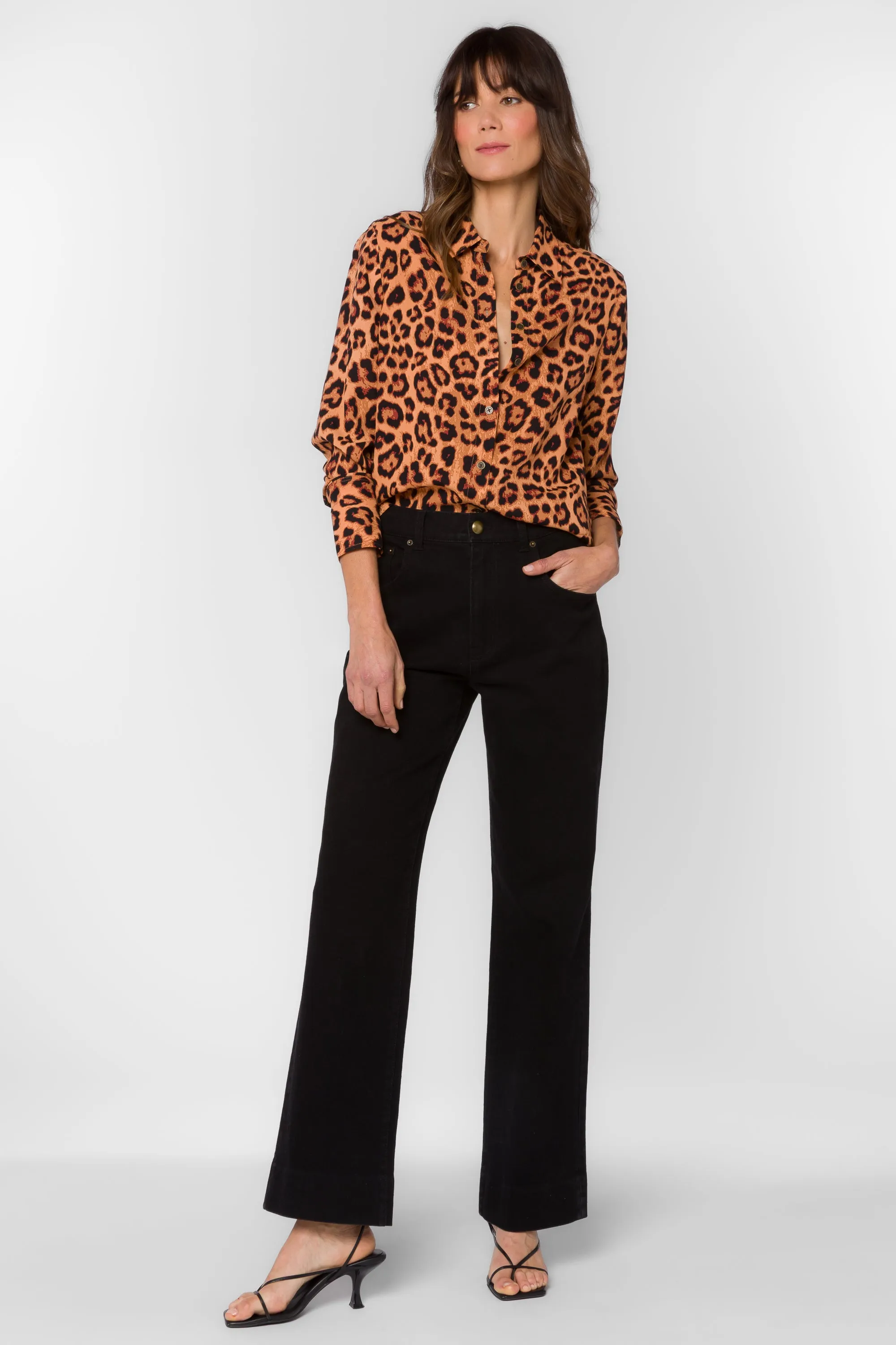 Leona Leopard Shirt sold by Velvet Heart product image thumbnail 2