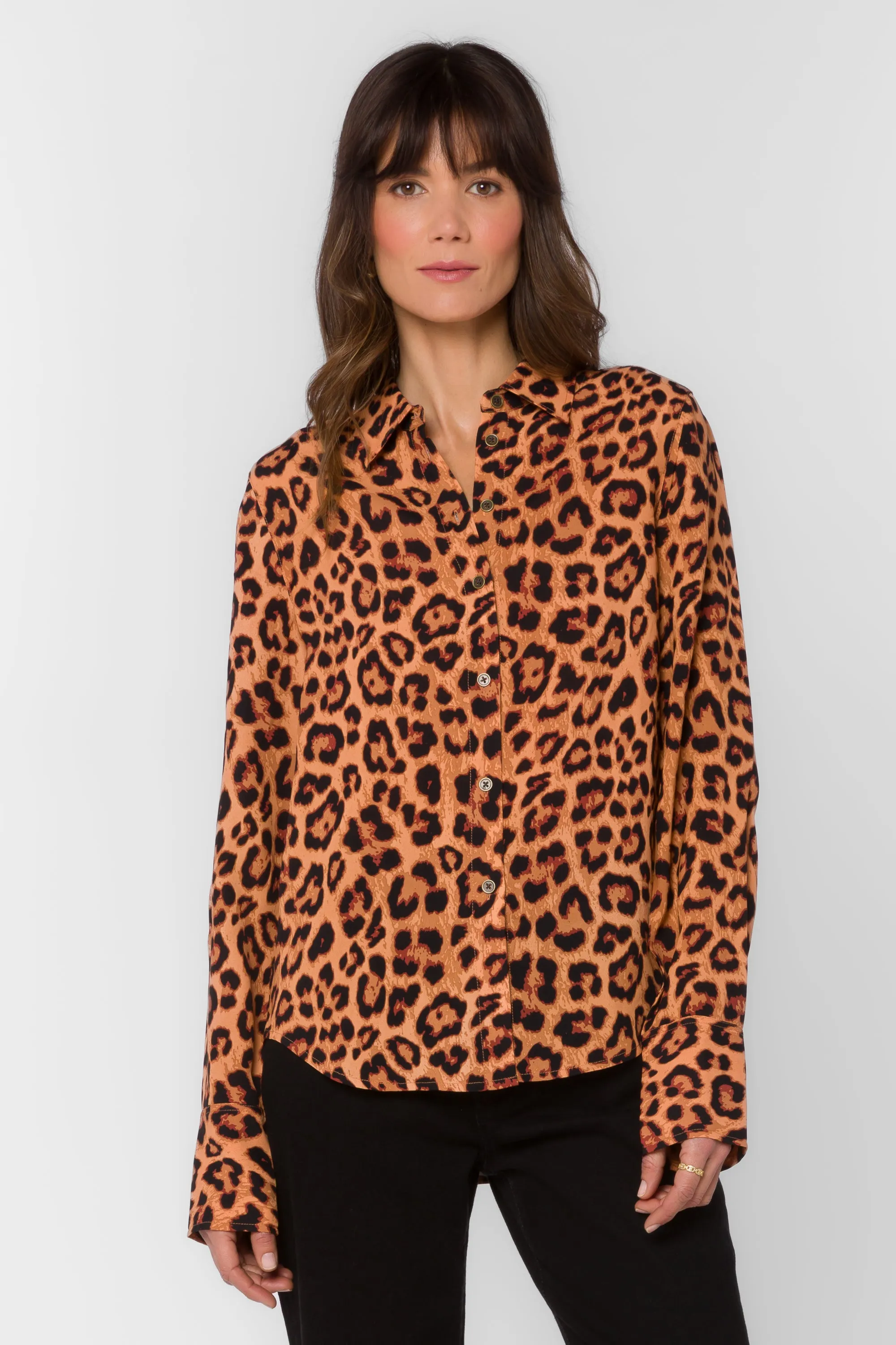 Leona Leopard Shirt sold by Velvet Heart product image thumbnail 3