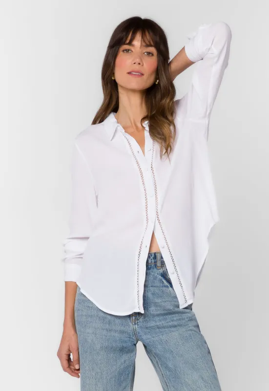 Bally Optic White Shirt sold by Velvet Heart