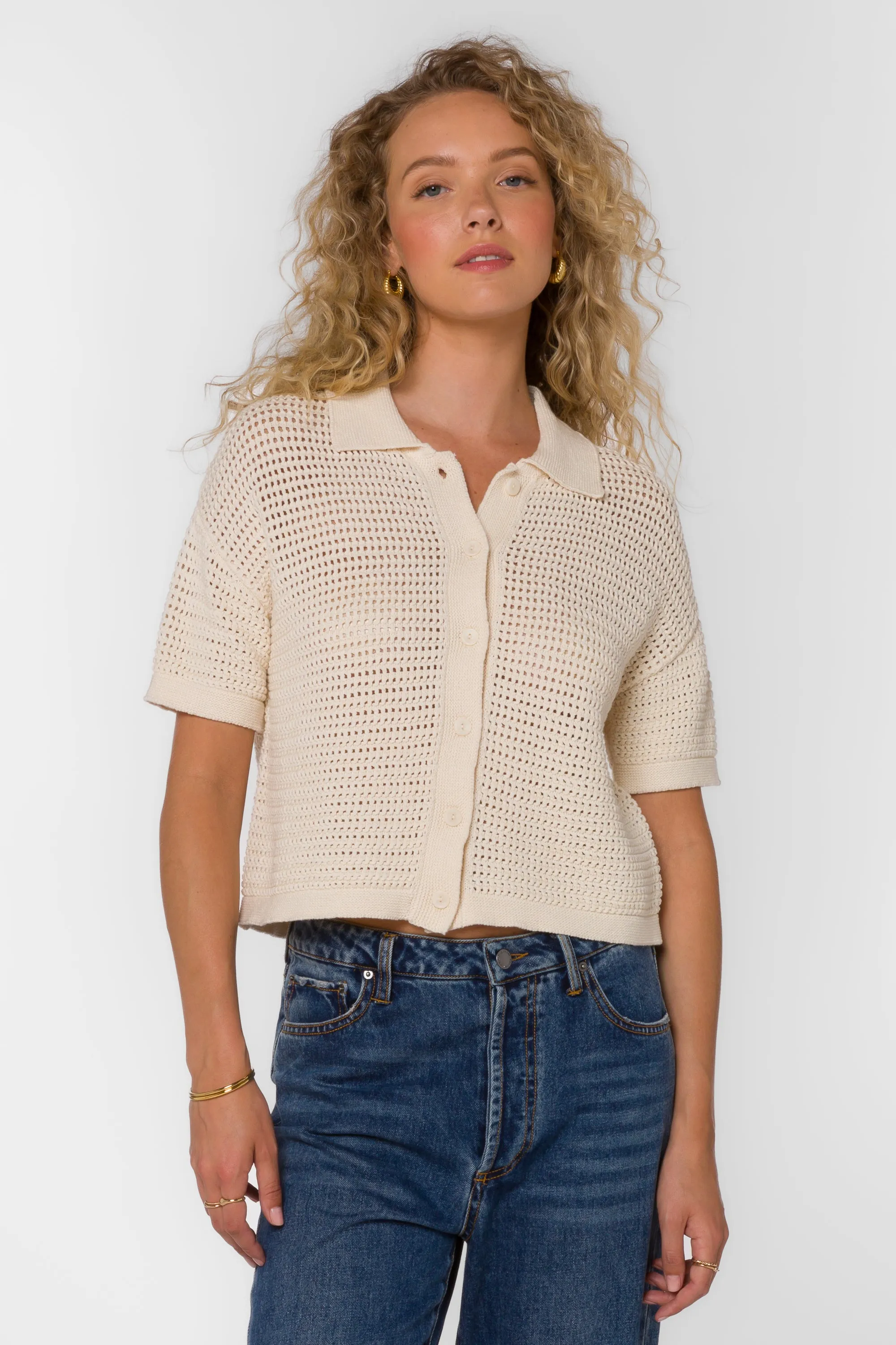 Claudine Ivory Top sold by Velvet Heart product image thumbnail 3
