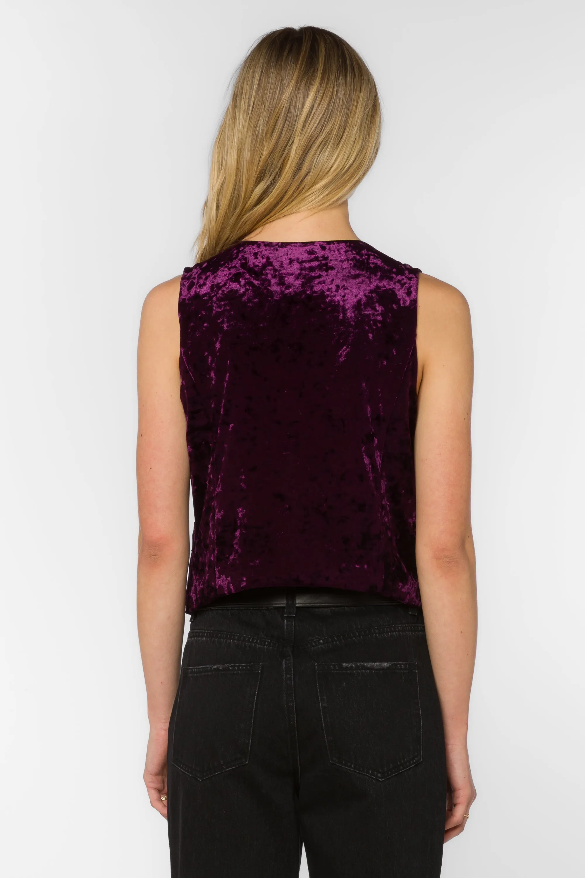 Dellis Plum Vest sold by Velvet Heart product image thumbnail 5