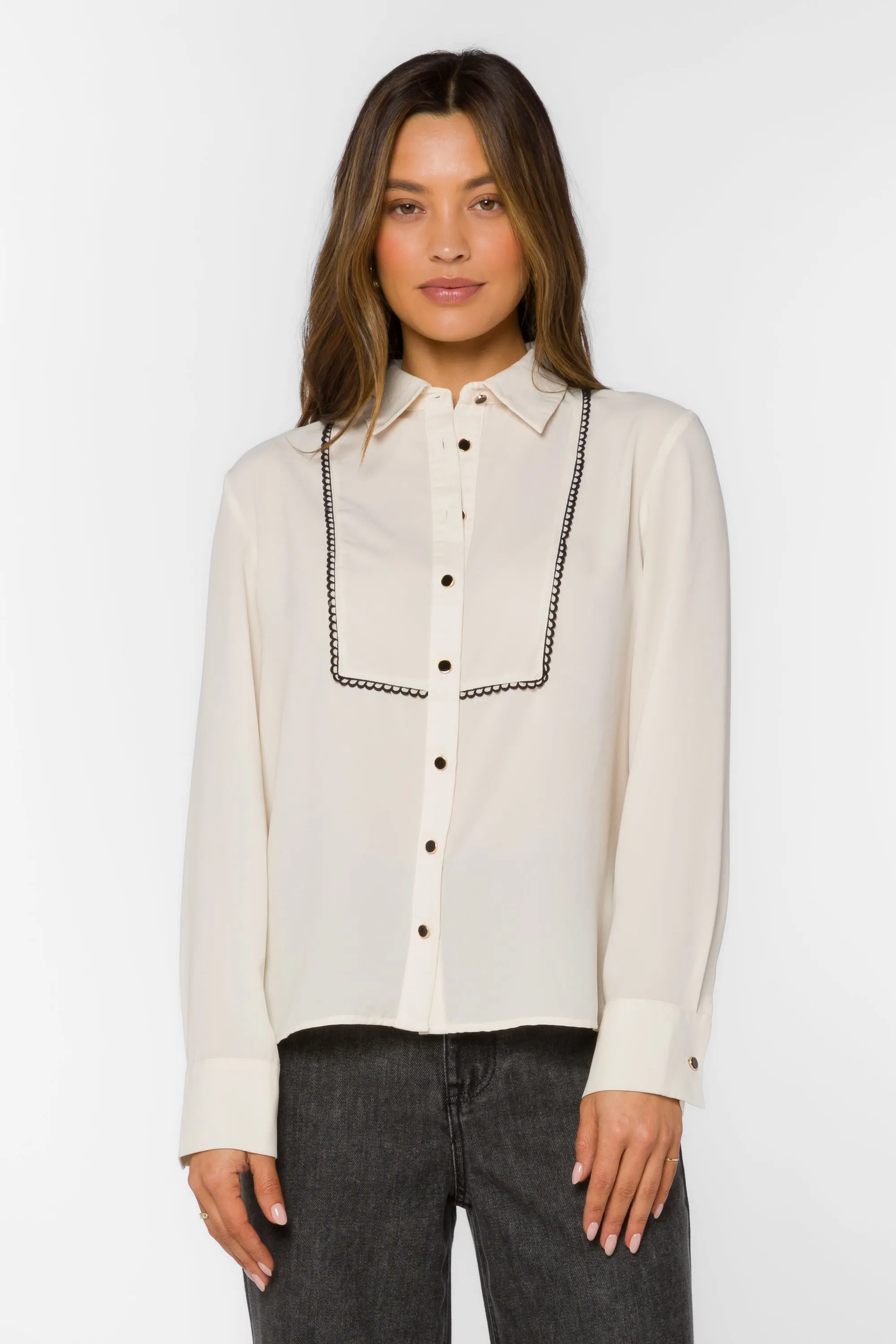 Avianna Ivory Top sold by Velvet Heart product image thumbnail 4