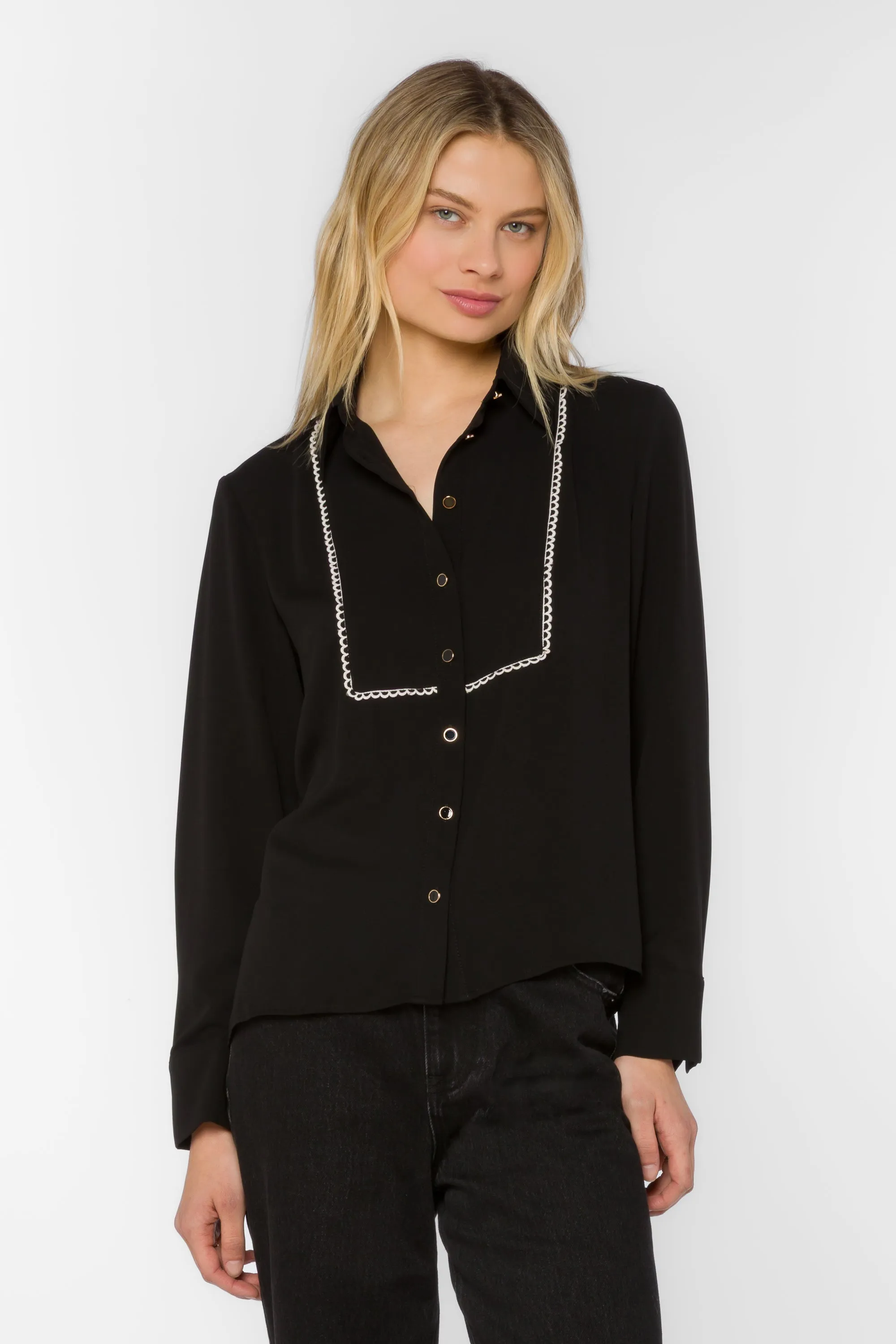 Avianna Black Top sold by Velvet Heart product image thumbnail 3