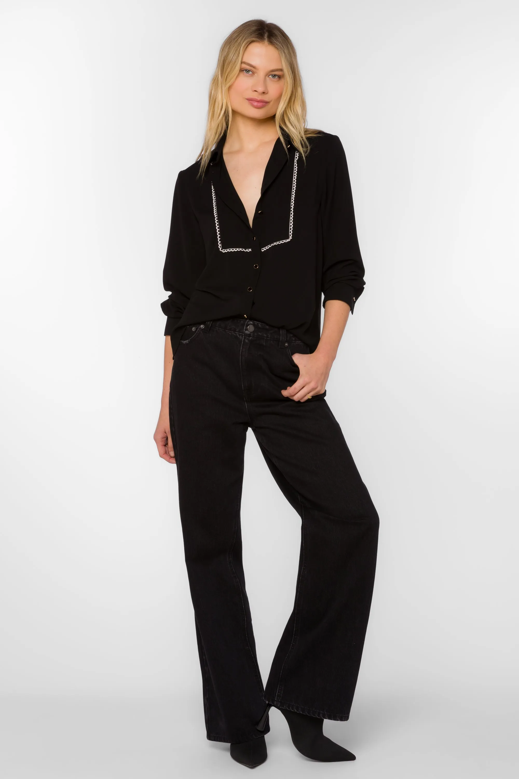 Avianna Black Top sold by Velvet Heart product image thumbnail 2