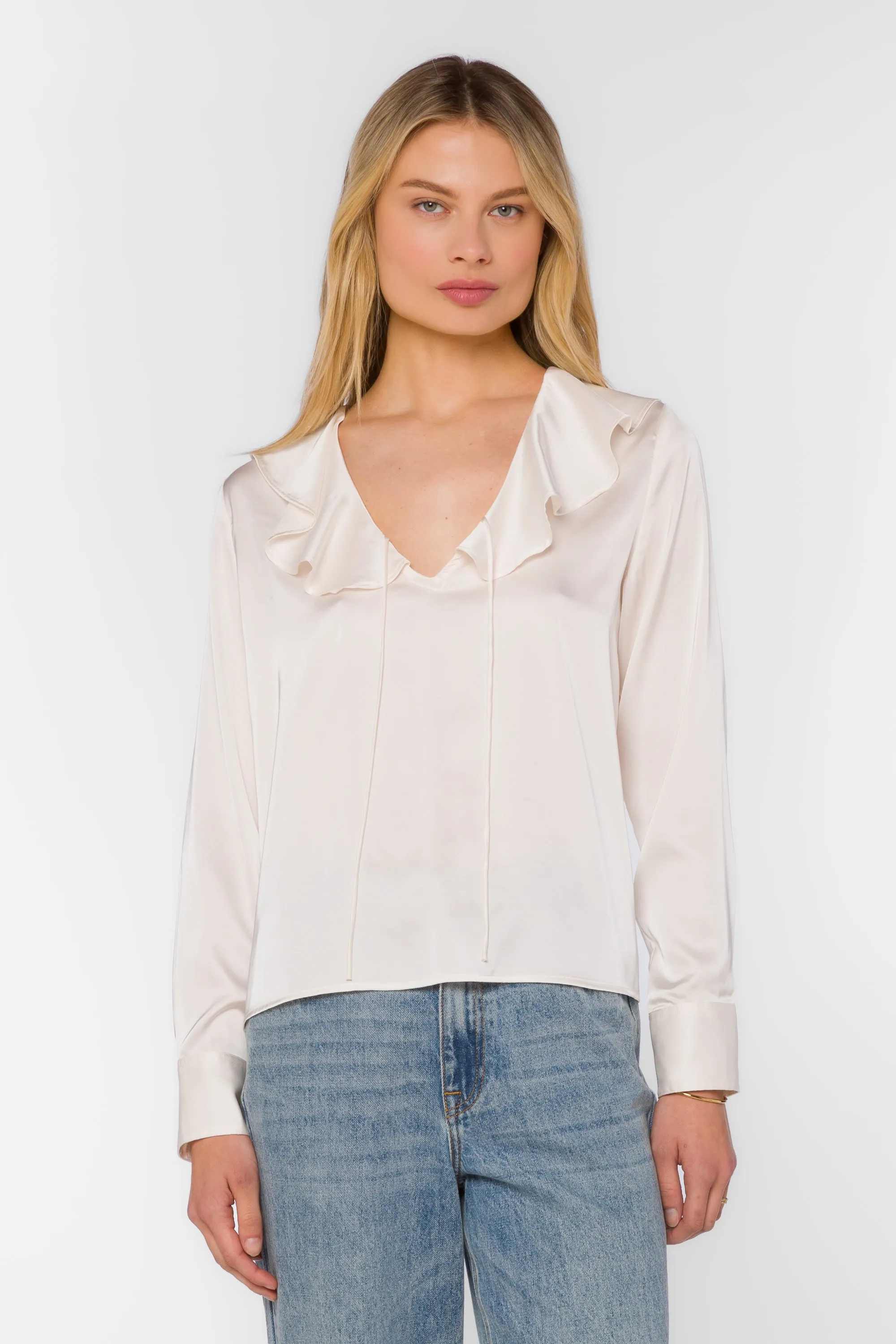 Madelyn Soft White Top sold by Velvet Heart product image thumbnail 4
