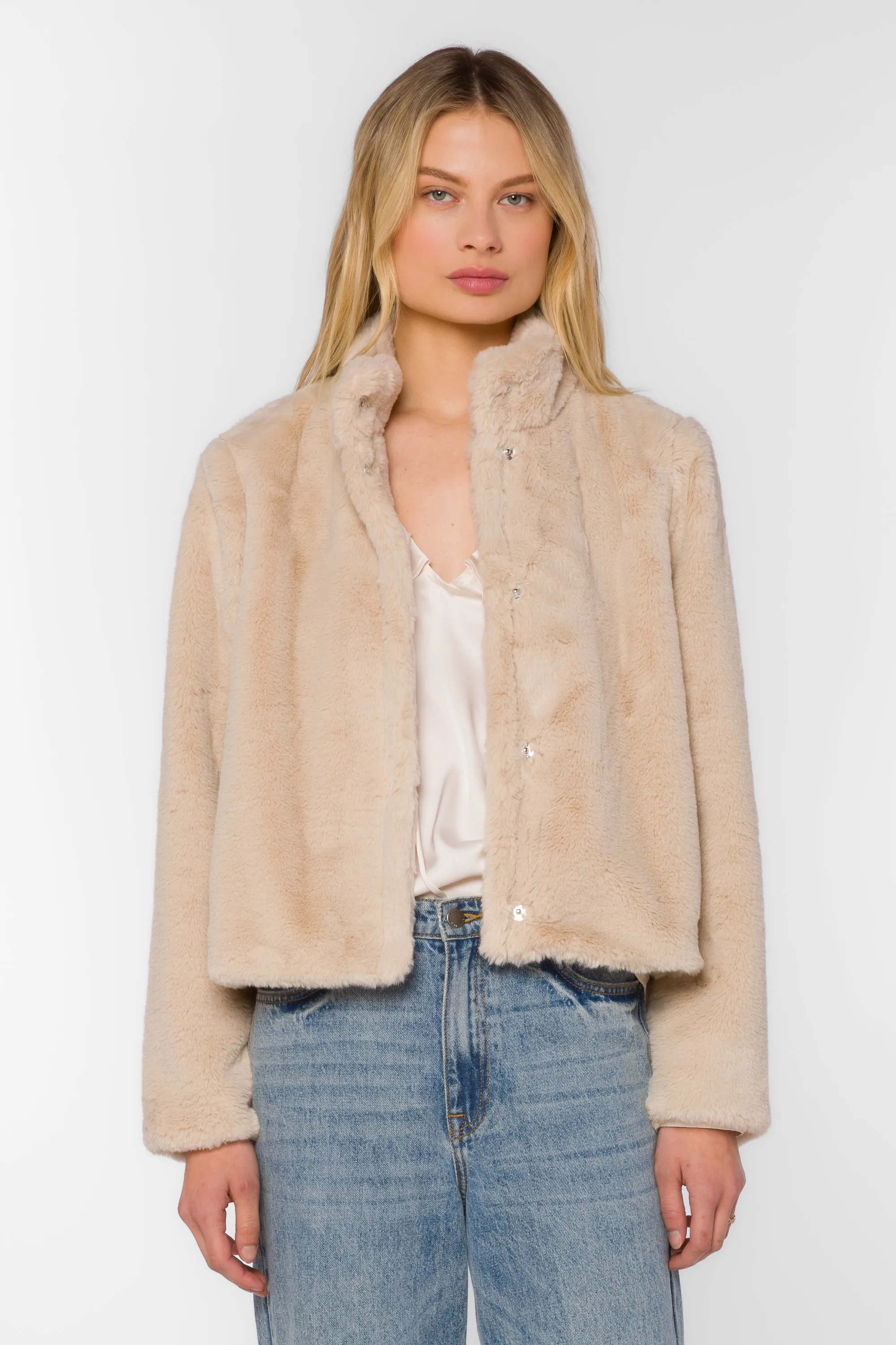 Charity Beige Jacket sold by Velvet Heart product image thumbnail 4
