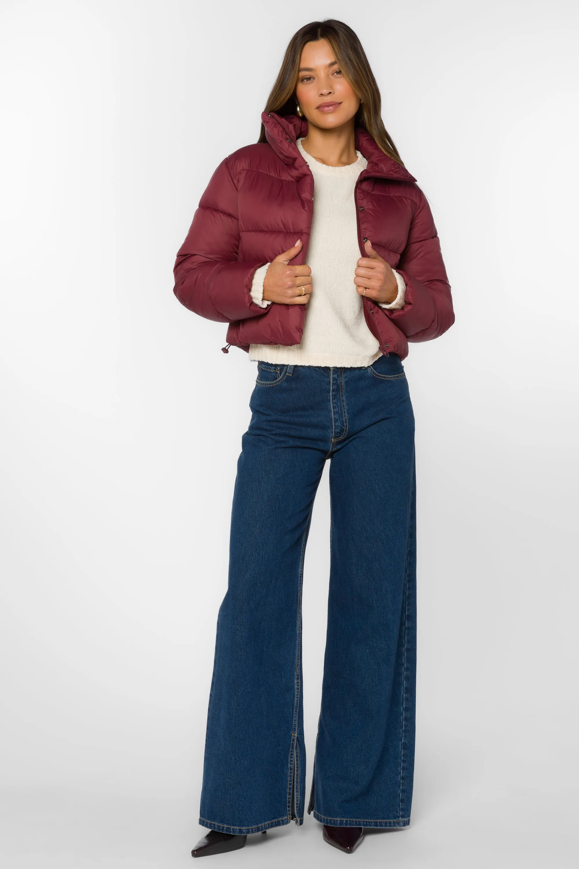 Jonas Burgundy Jacket sold by Velvet Heart product image thumbnail 2