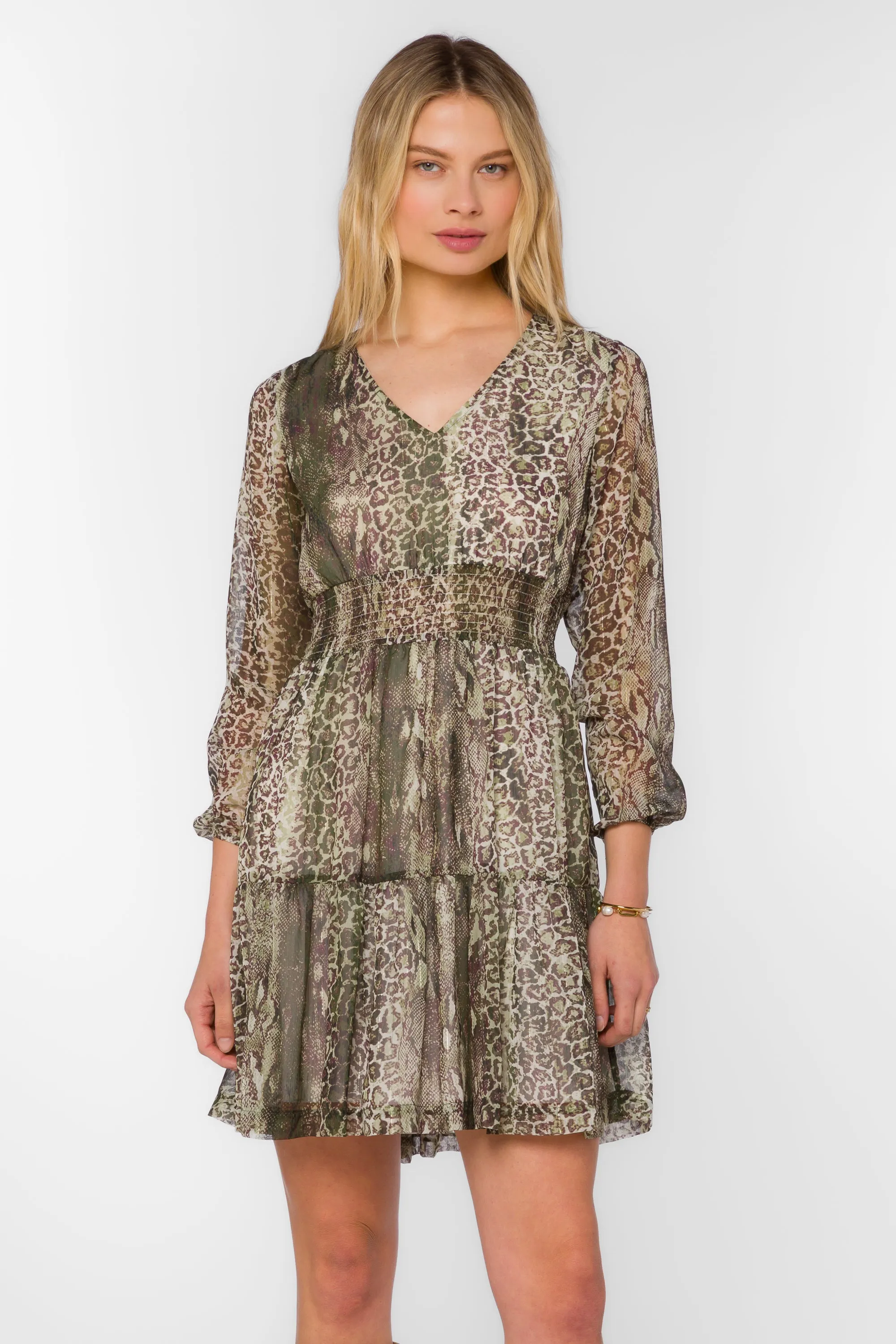 Lourdes Green Skin Dress sold by Velvet Heart product image thumbnail 3