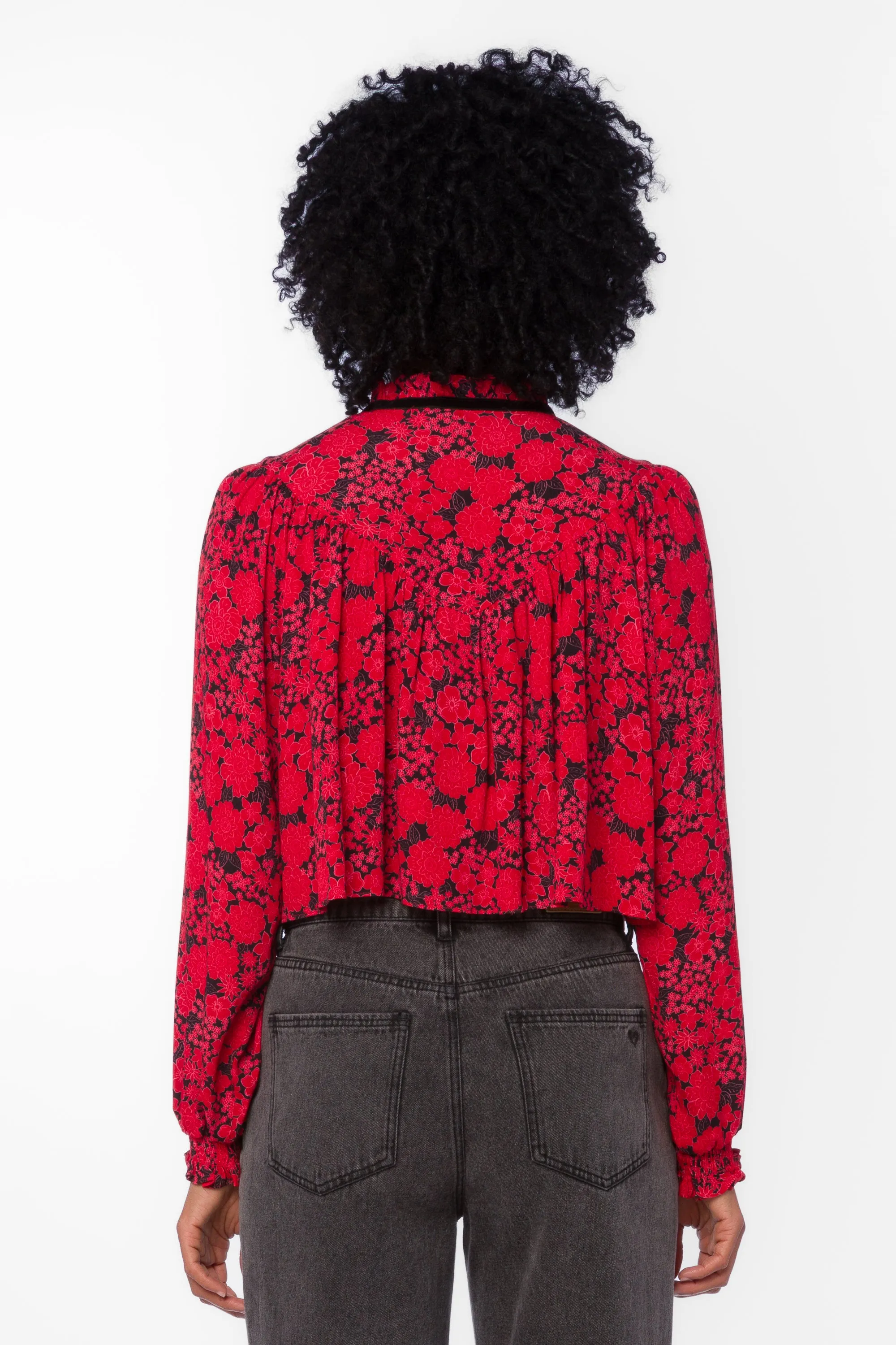 Sinclair Ruby Blossom Blouse sold by Velvet Heart product image thumbnail 4