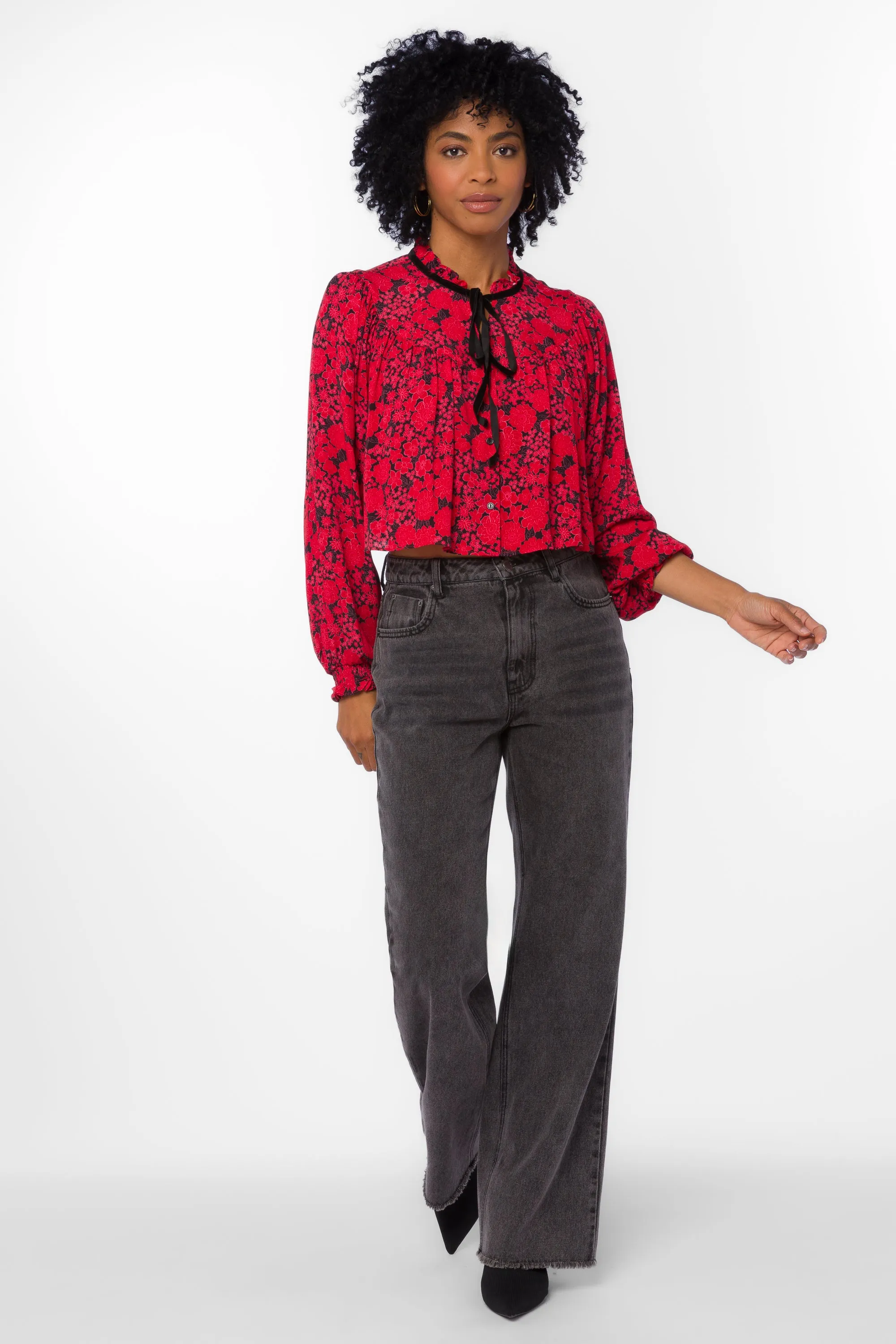 Sinclair Ruby Blossom Blouse sold by Velvet Heart product image thumbnail 2
