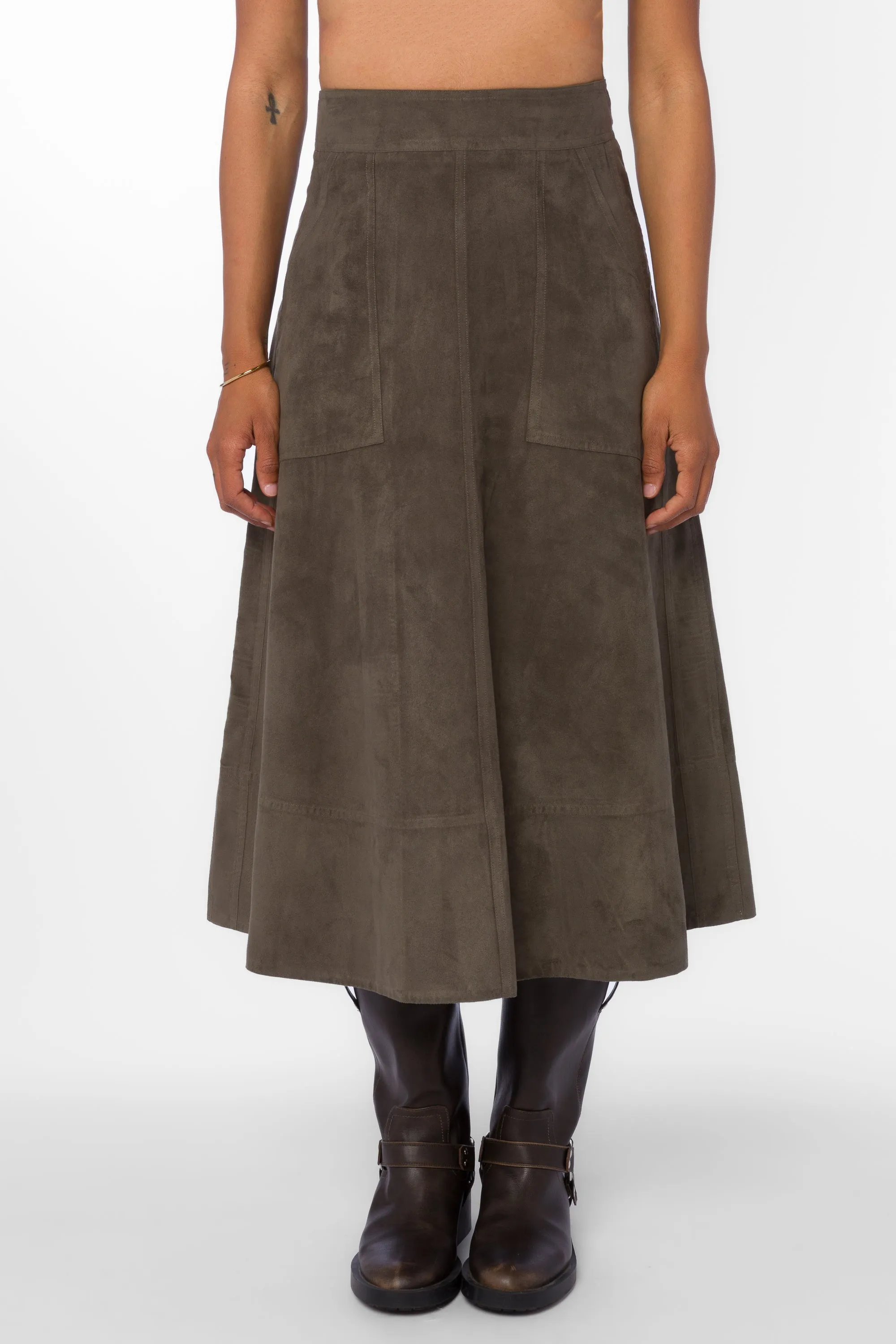 Lettie Olive Skirt sold by Velvet Heart product image thumbnail 3