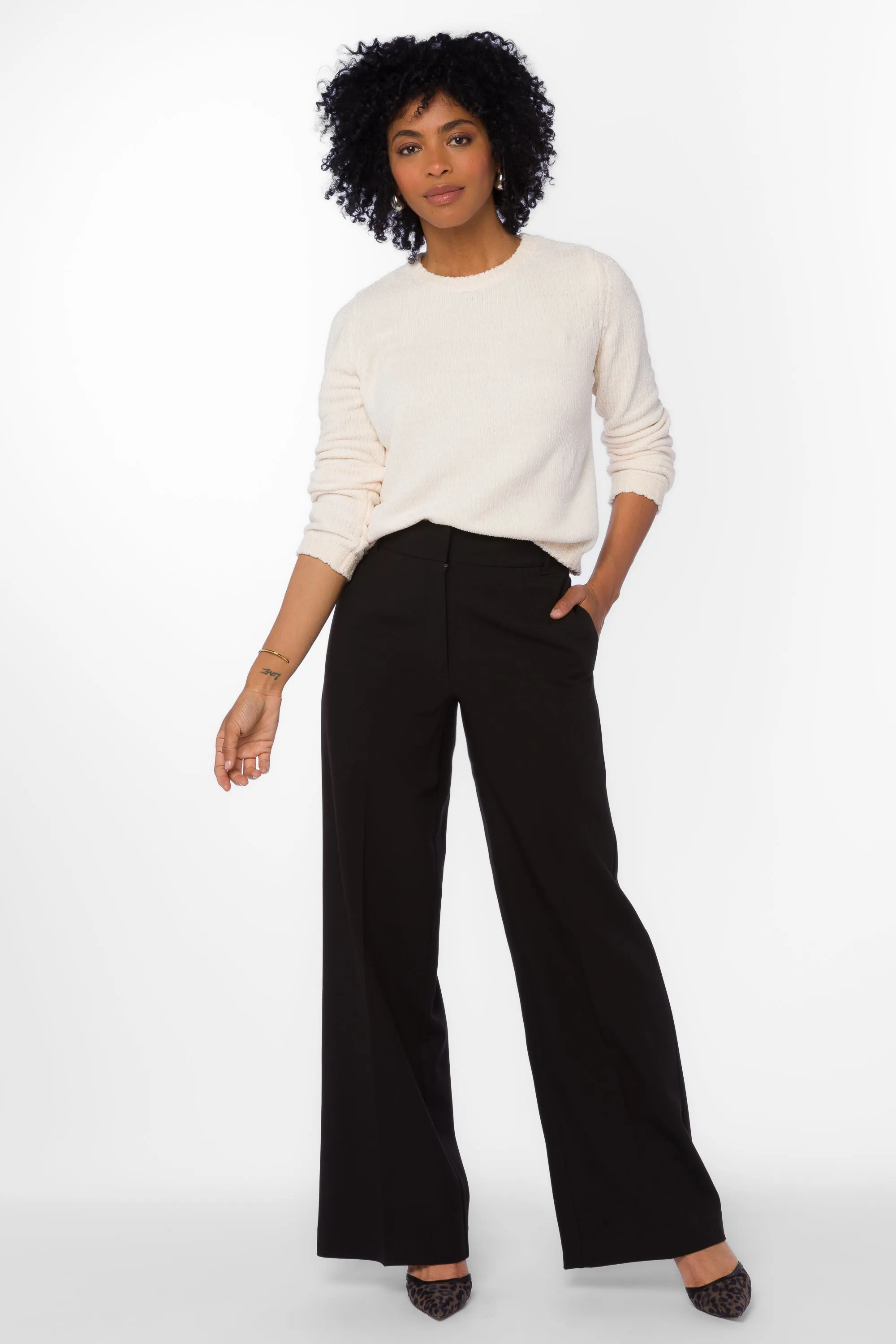 Thatcher Black Pants sold by Velvet Heart