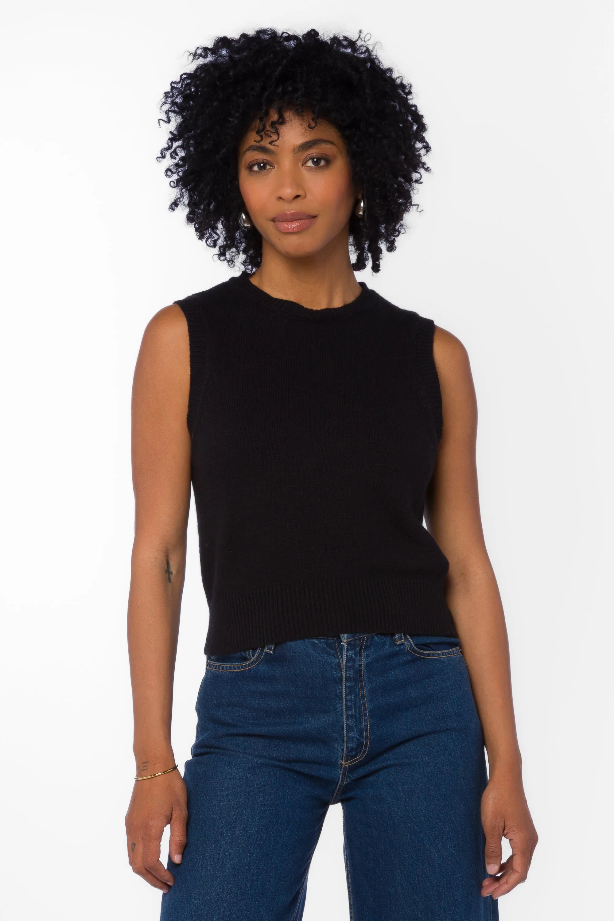 Renier Black Vest sold by Velvet Heart product image thumbnail 5