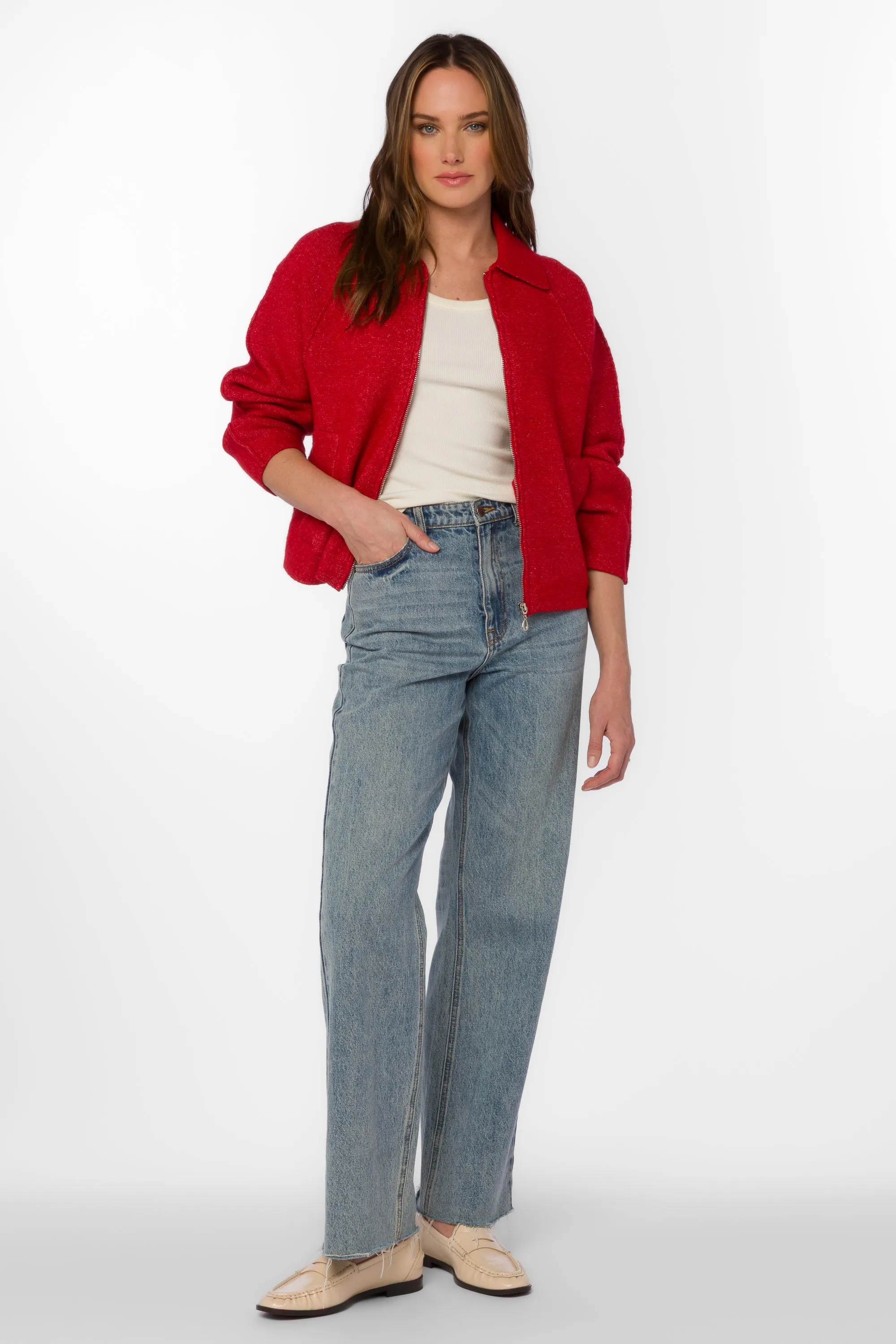 Alexandra Red Sweater sold by Velvet Heart product image thumbnail 2