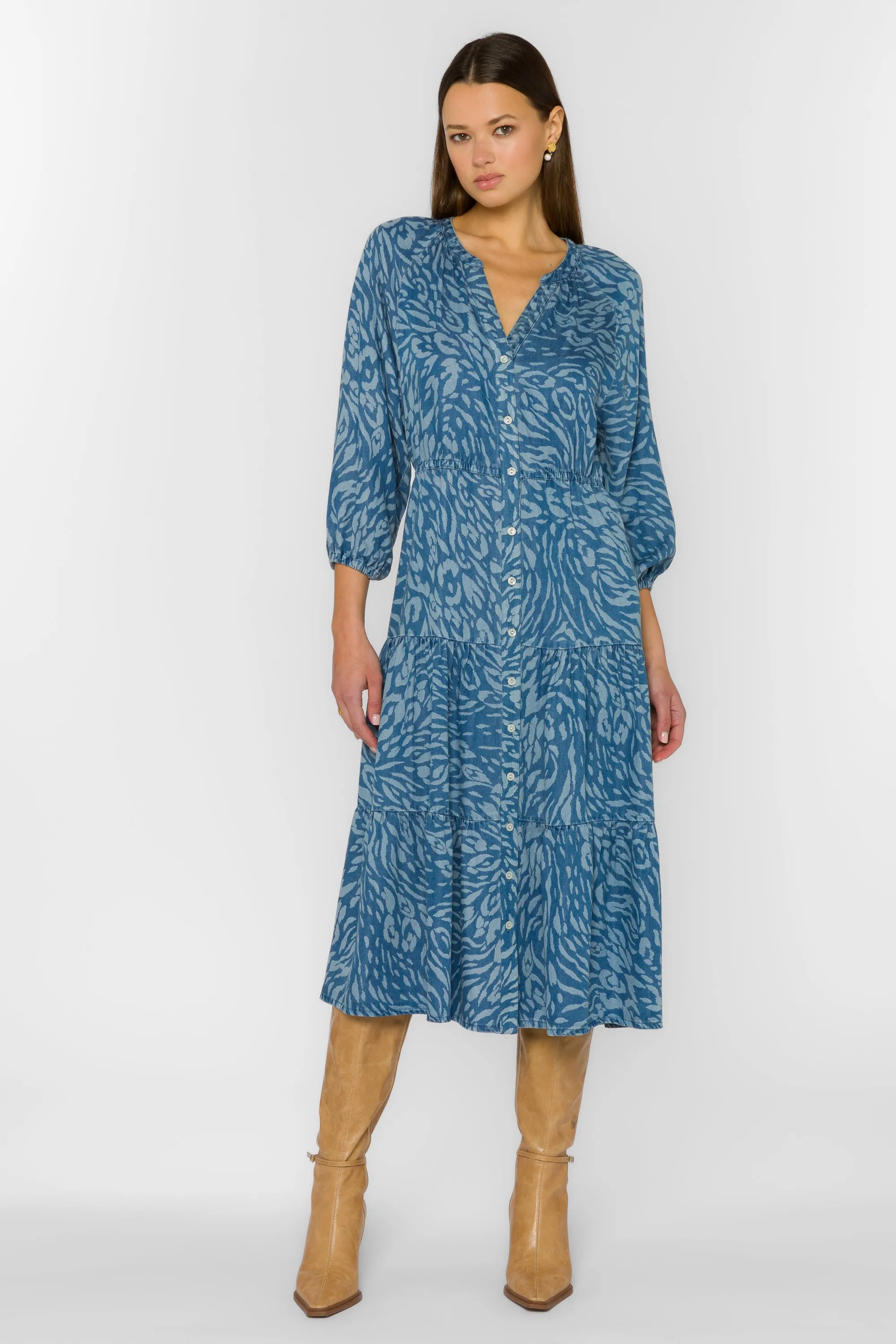 Bentlee Blue Skin Dress sold by Velvet Heart product image thumbnail 3