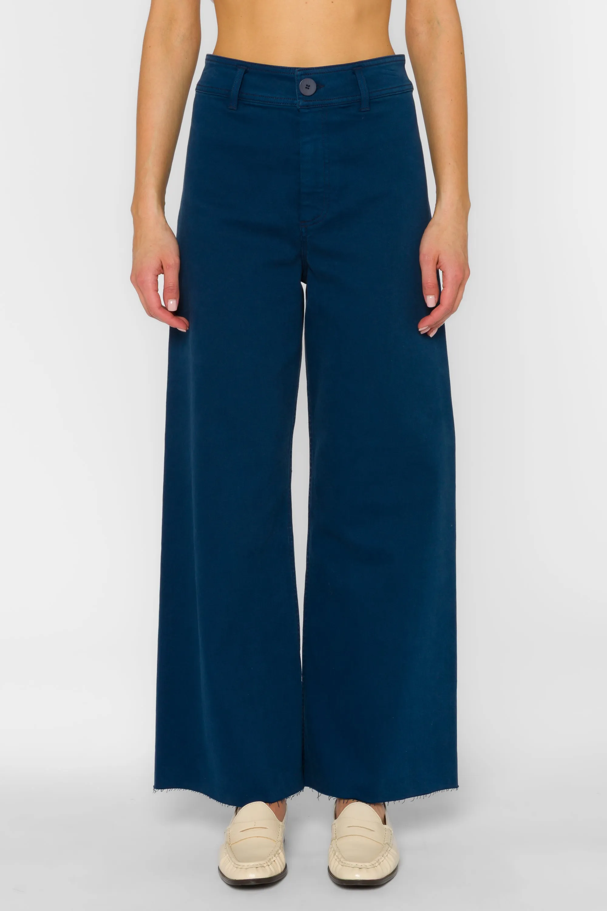 Margiela French Navy Pants sold by Velvet Heart product image thumbnail 2