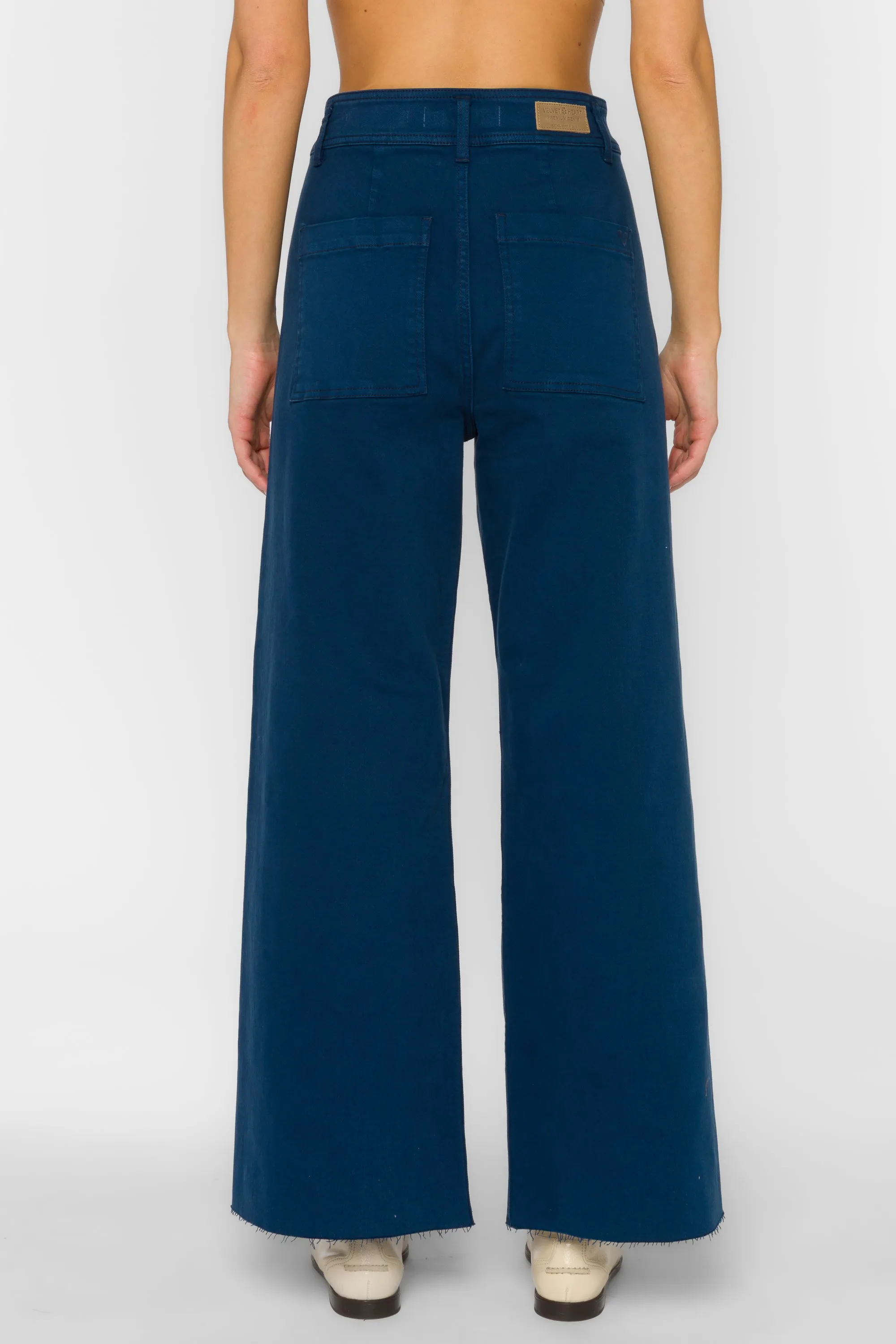 Margiela French Navy Pants sold by Velvet Heart product image thumbnail 4