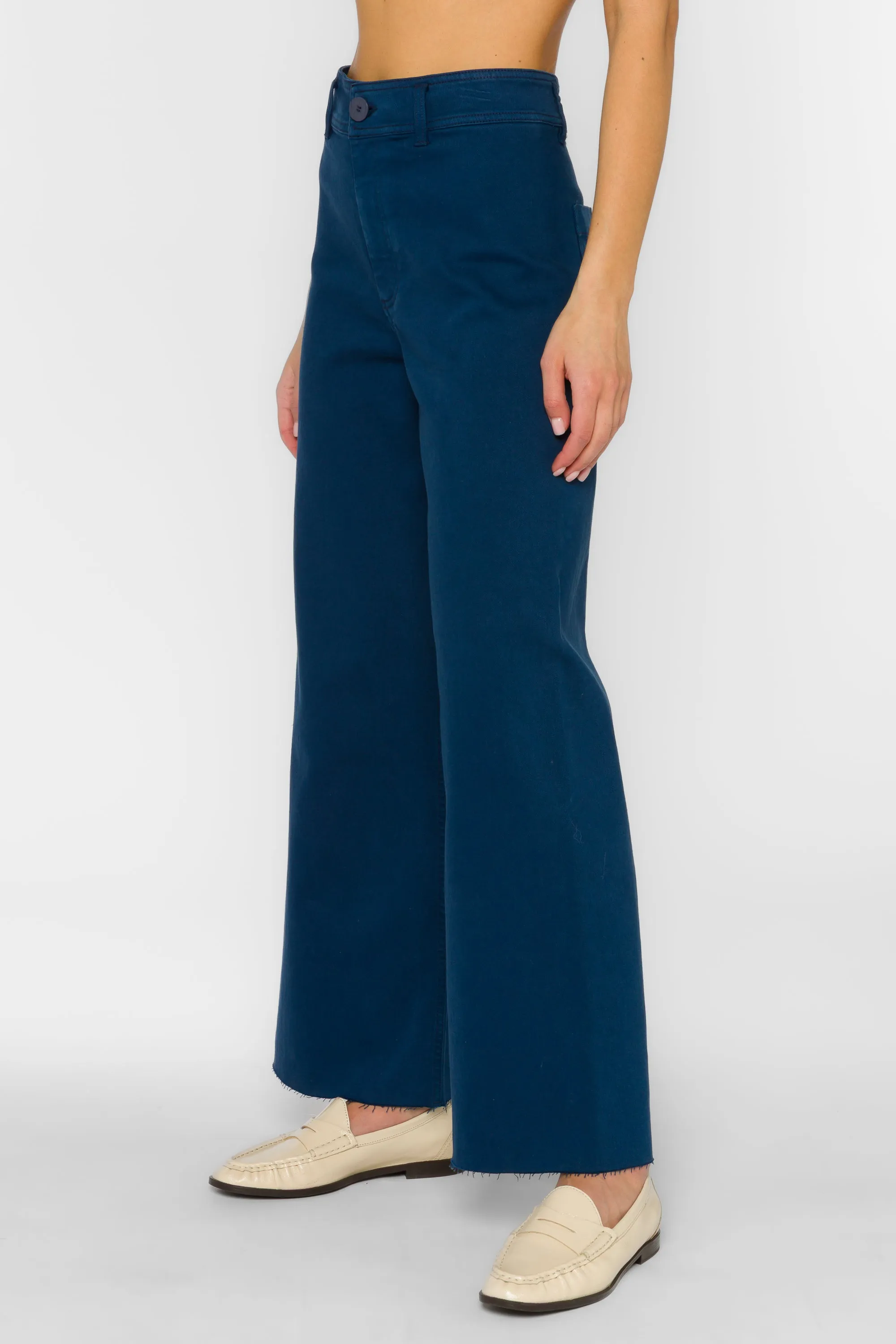 Margiela French Navy Pants sold by Velvet Heart product image thumbnail 3