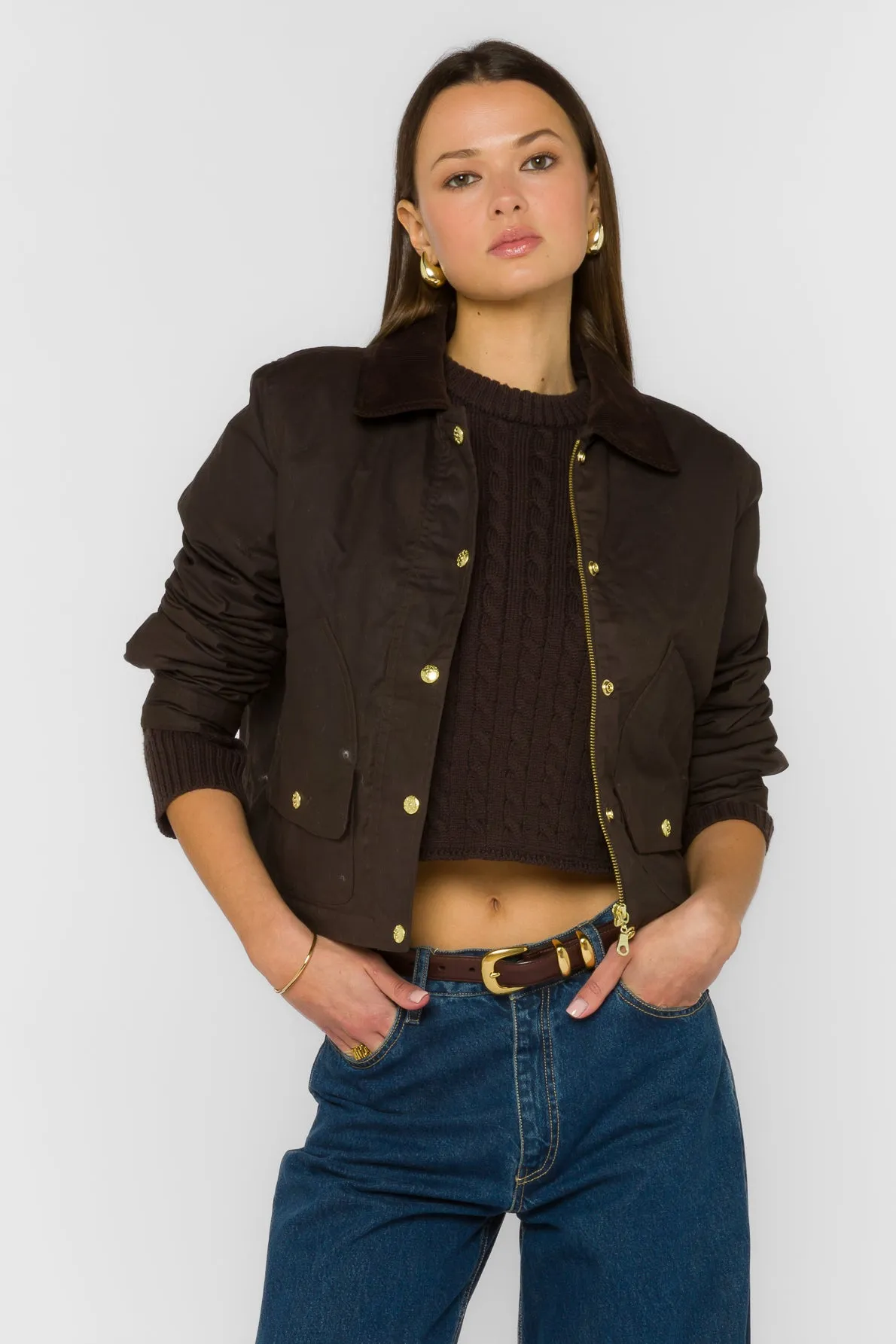 Naven Walnut Timber Jacket sold by Velvet Heart