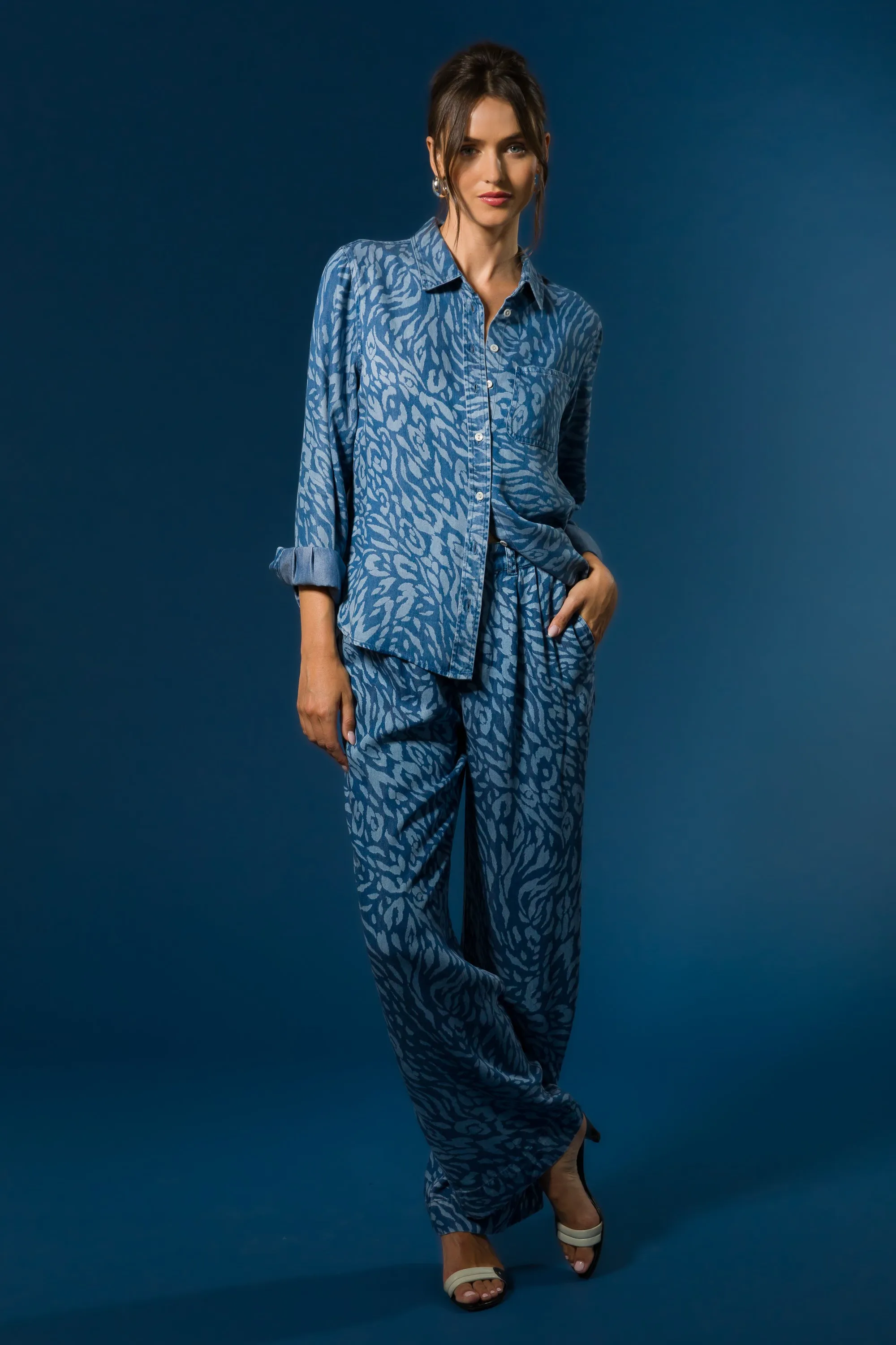 Desma Blue Skin Trouser sold by Velvet Heart product image thumbnail 2