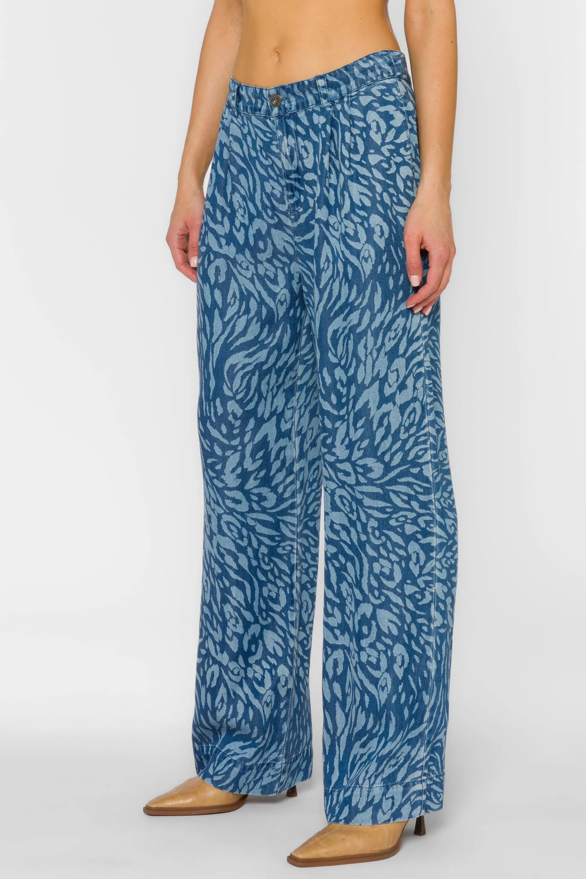 Desma Blue Skin Trouser sold by Velvet Heart product image thumbnail 4