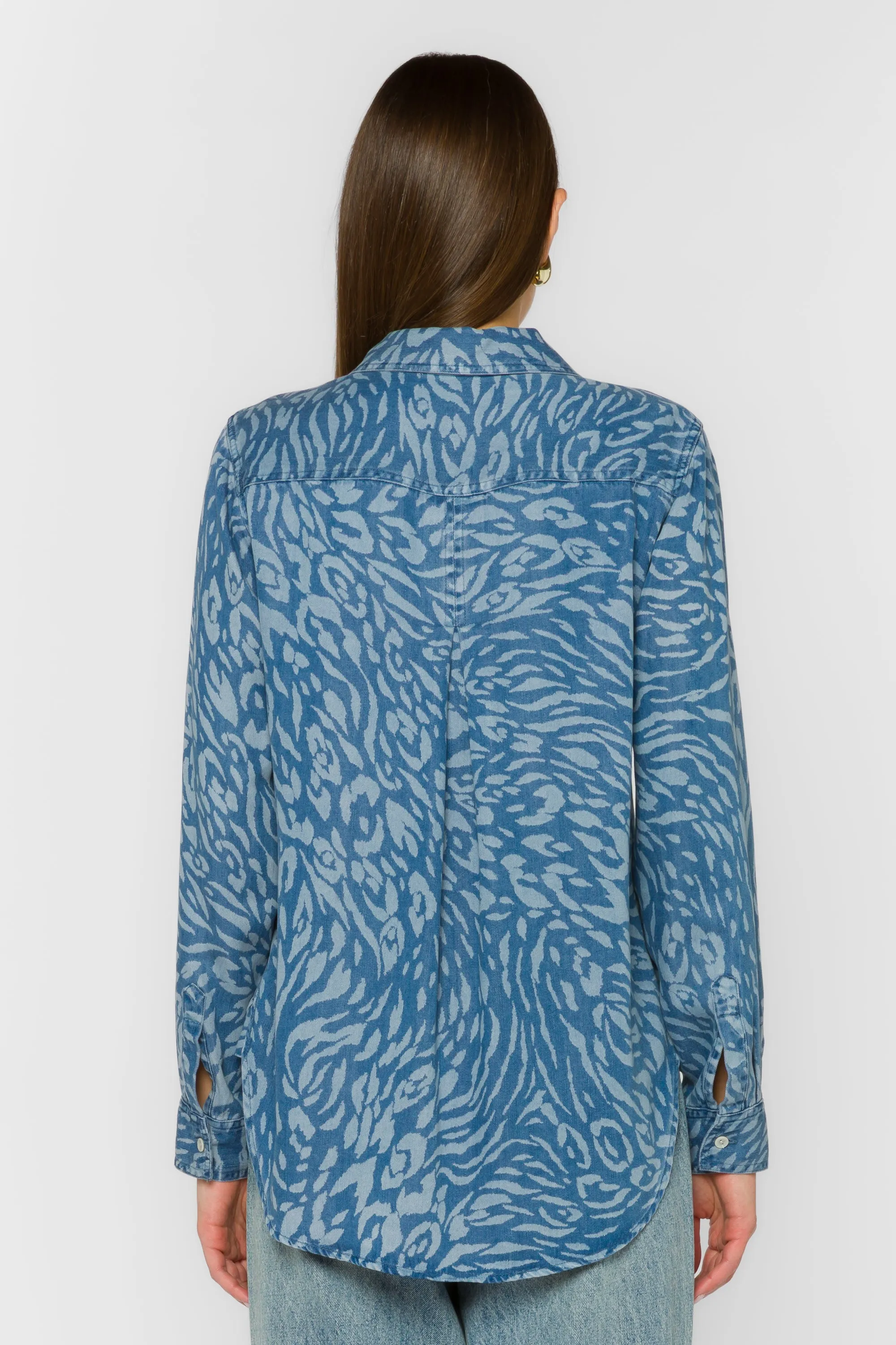 Bennett Blue Skin Shirt sold by Velvet Heart product image thumbnail 5