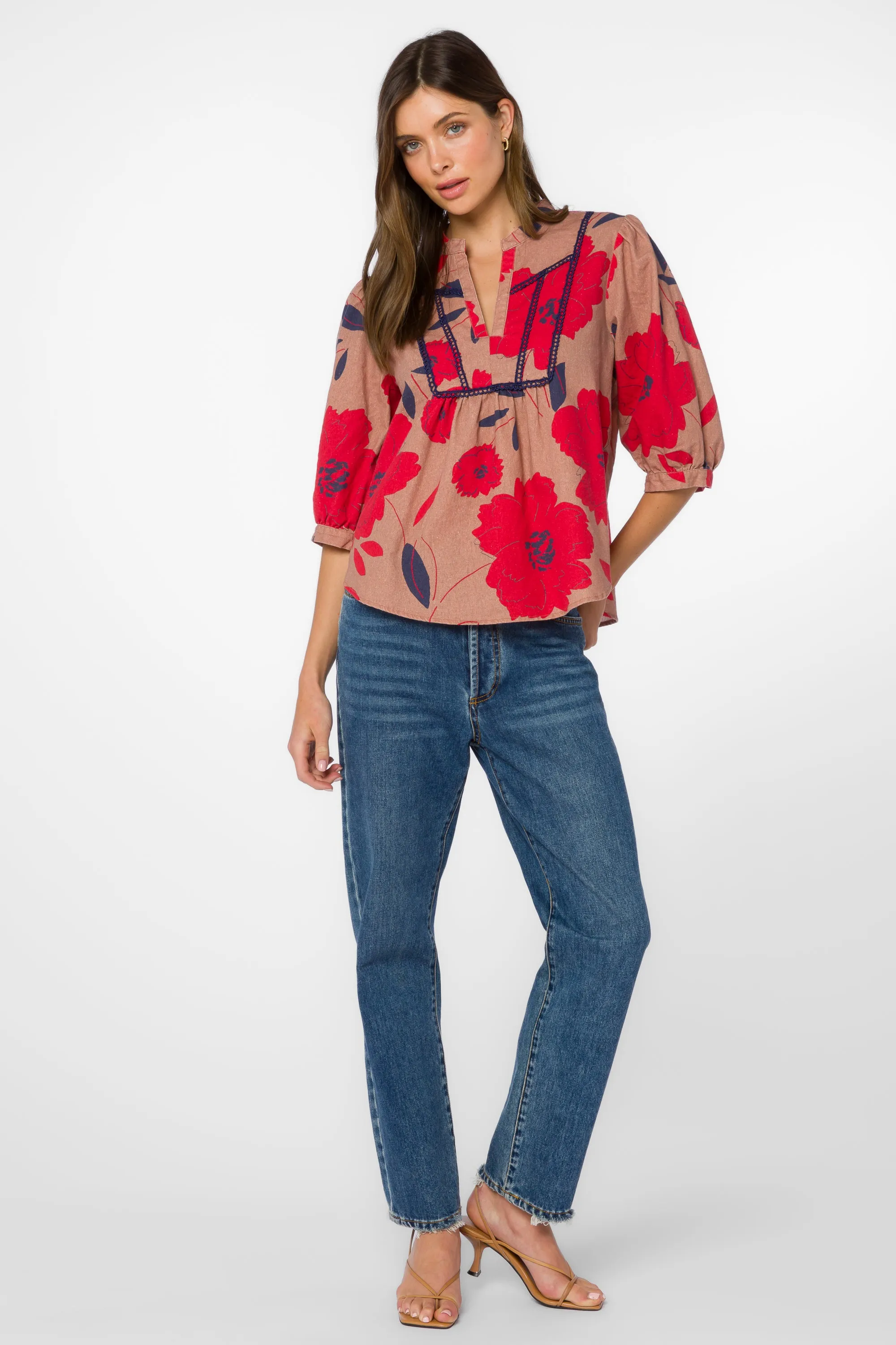 Zyler Floral Top sold by Velvet Heart product image thumbnail 2