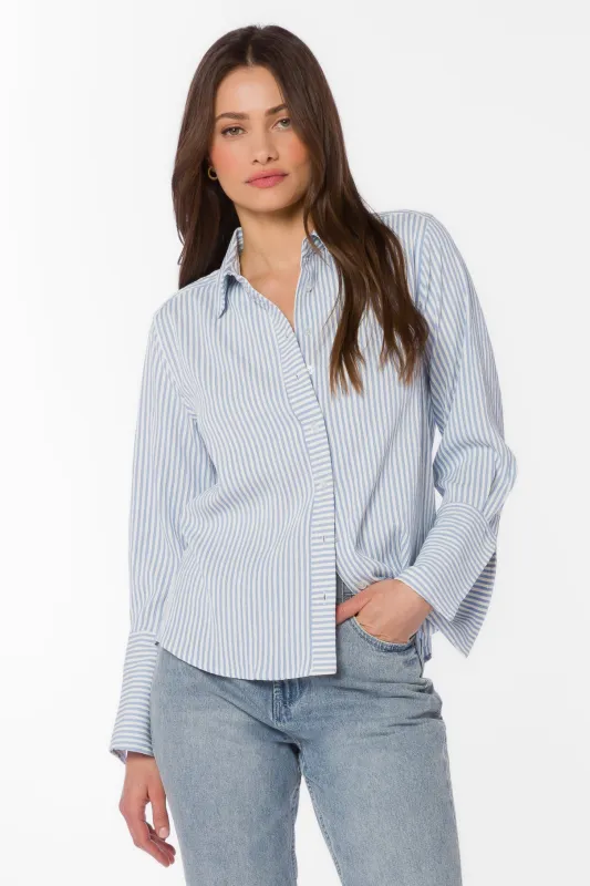Amaya Peri Stripe Shirt sold by Velvet Heart