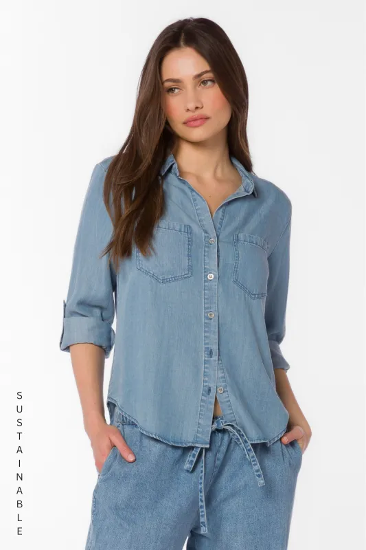 Sirena Medium Stone Shirt made by Velvet Heart