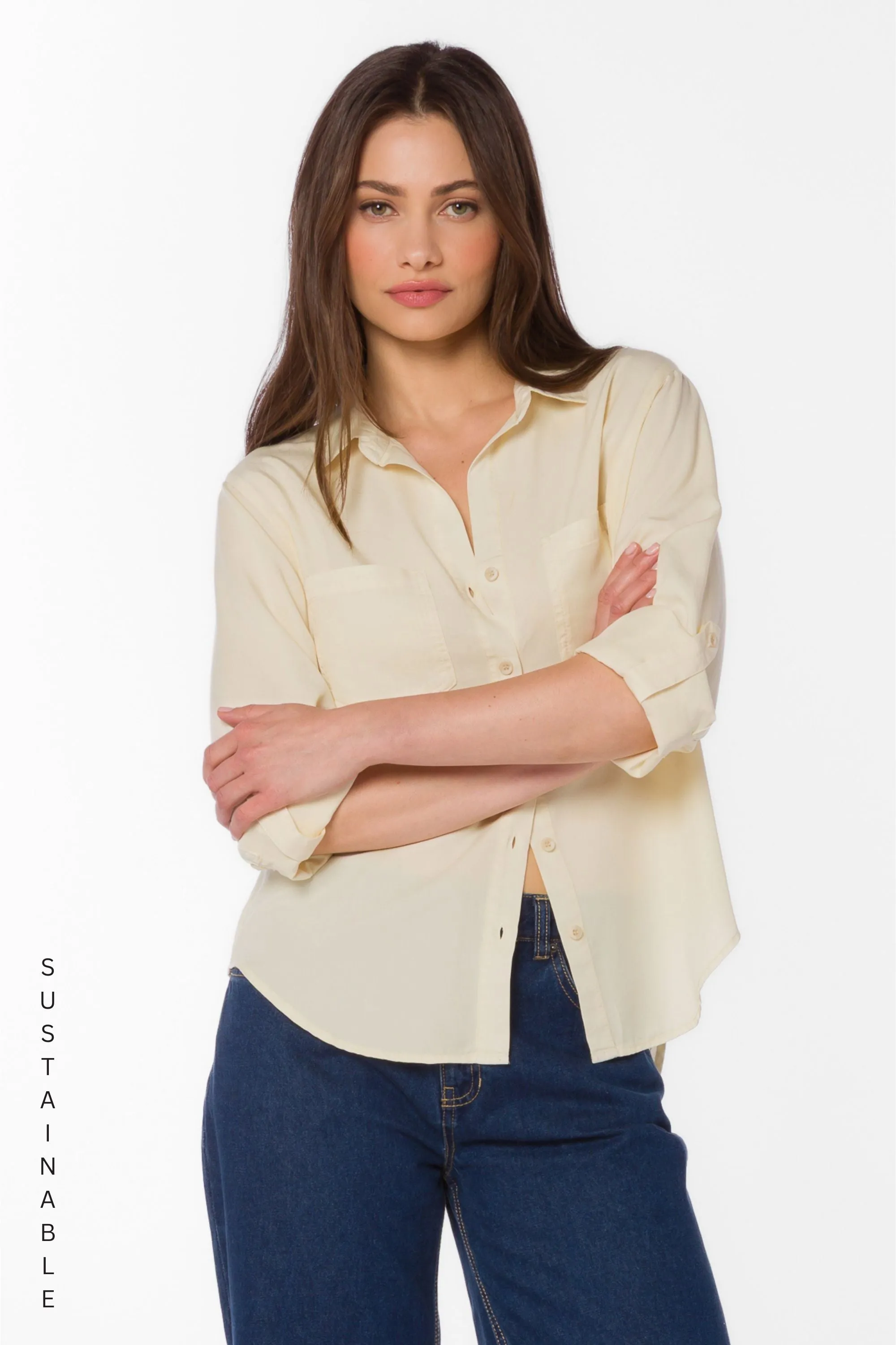 Sirena Fiberglass Shirt sold by Velvet Heart