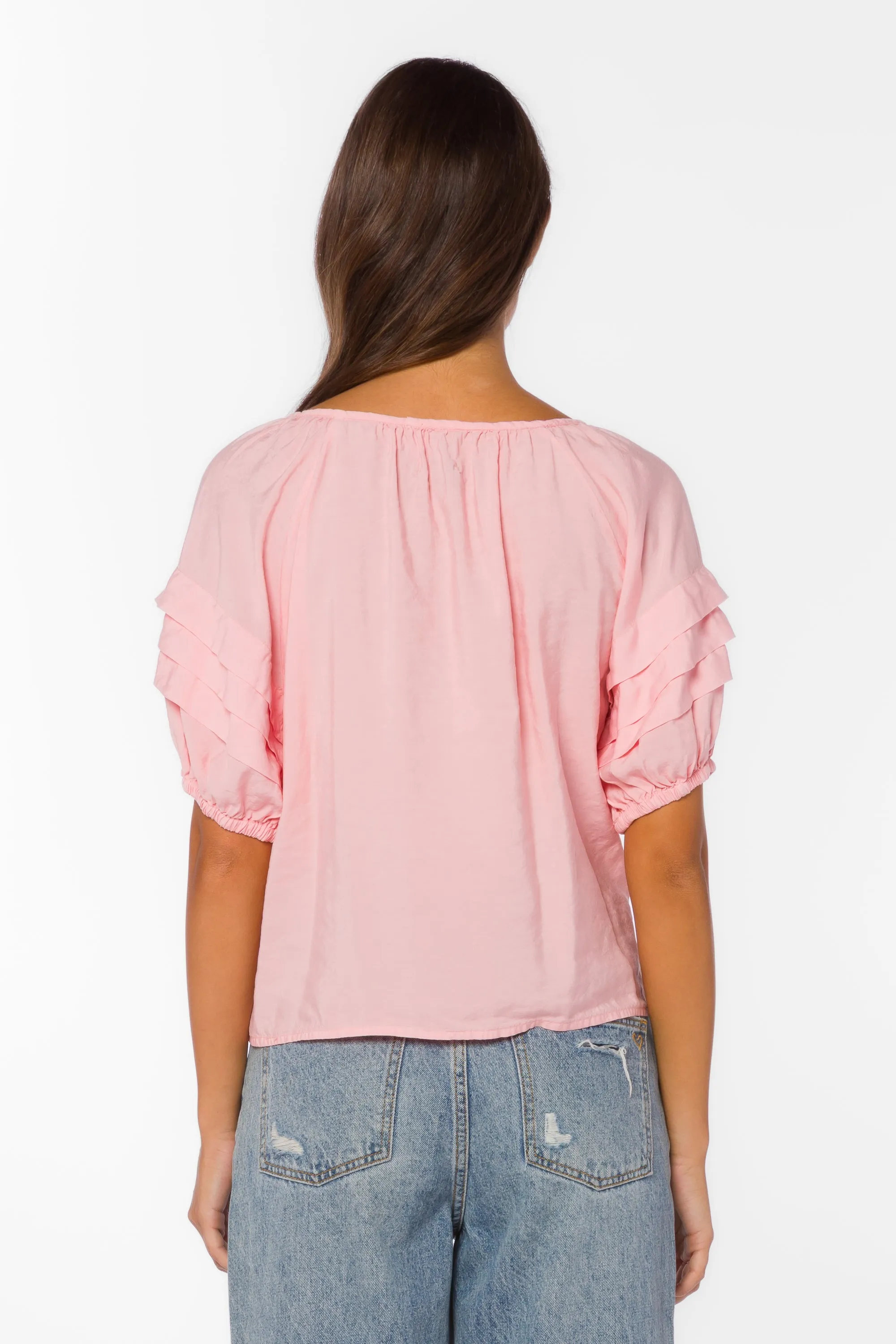 Tashia Coral Top sold by Velvet Heart product image thumbnail 4