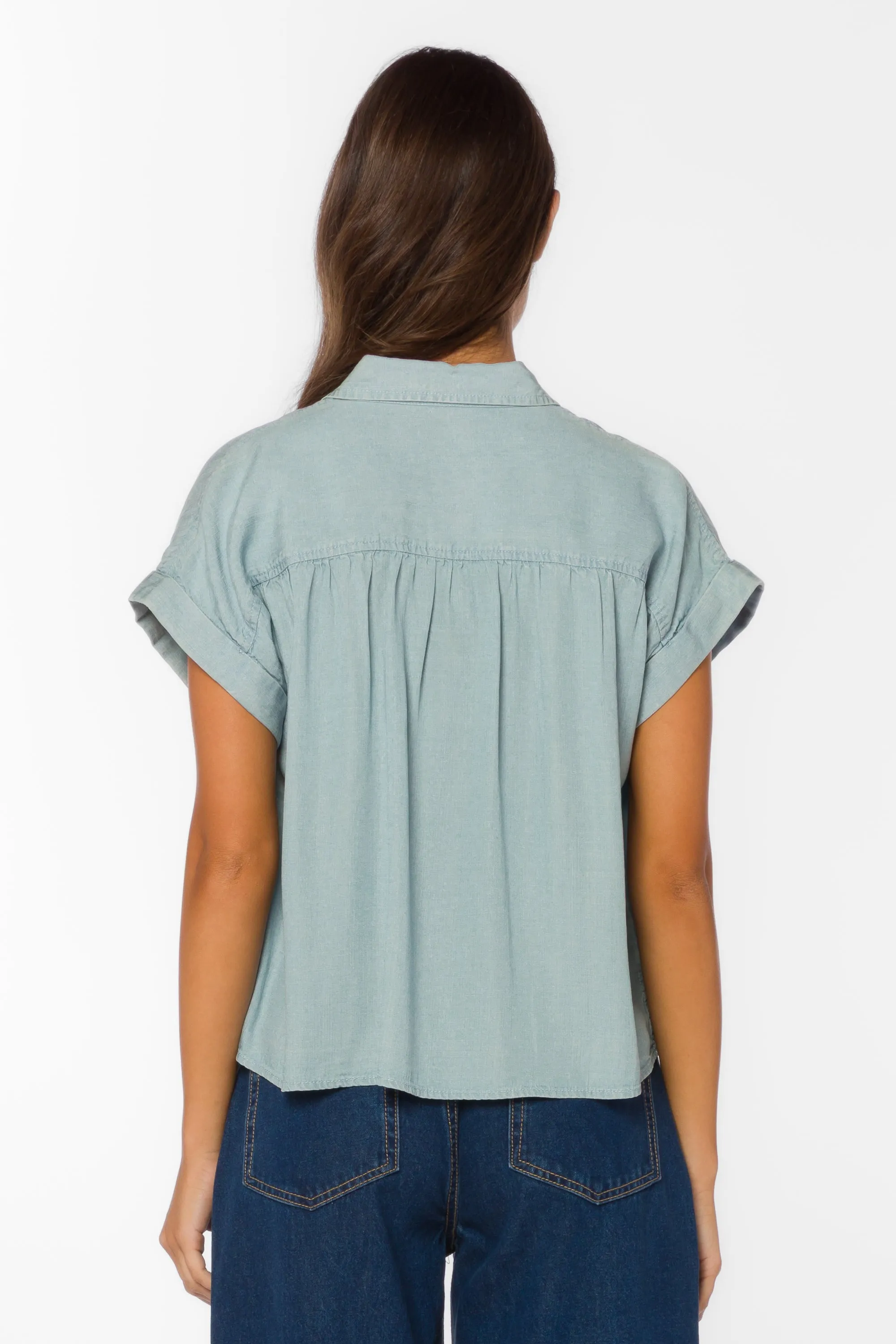 Xander Catalina Sky Shirt sold by Velvet Heart product image thumbnail 4